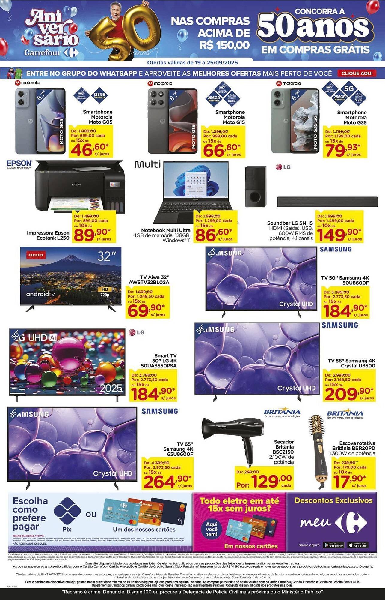 Folheto Carrefour (2025-09-19 - 2025-09-25)
