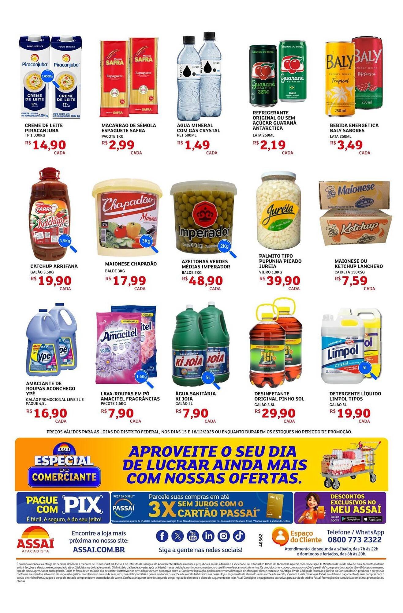 Encarte Assaí Atacadista (2025-12-15 - 2025-12-16)