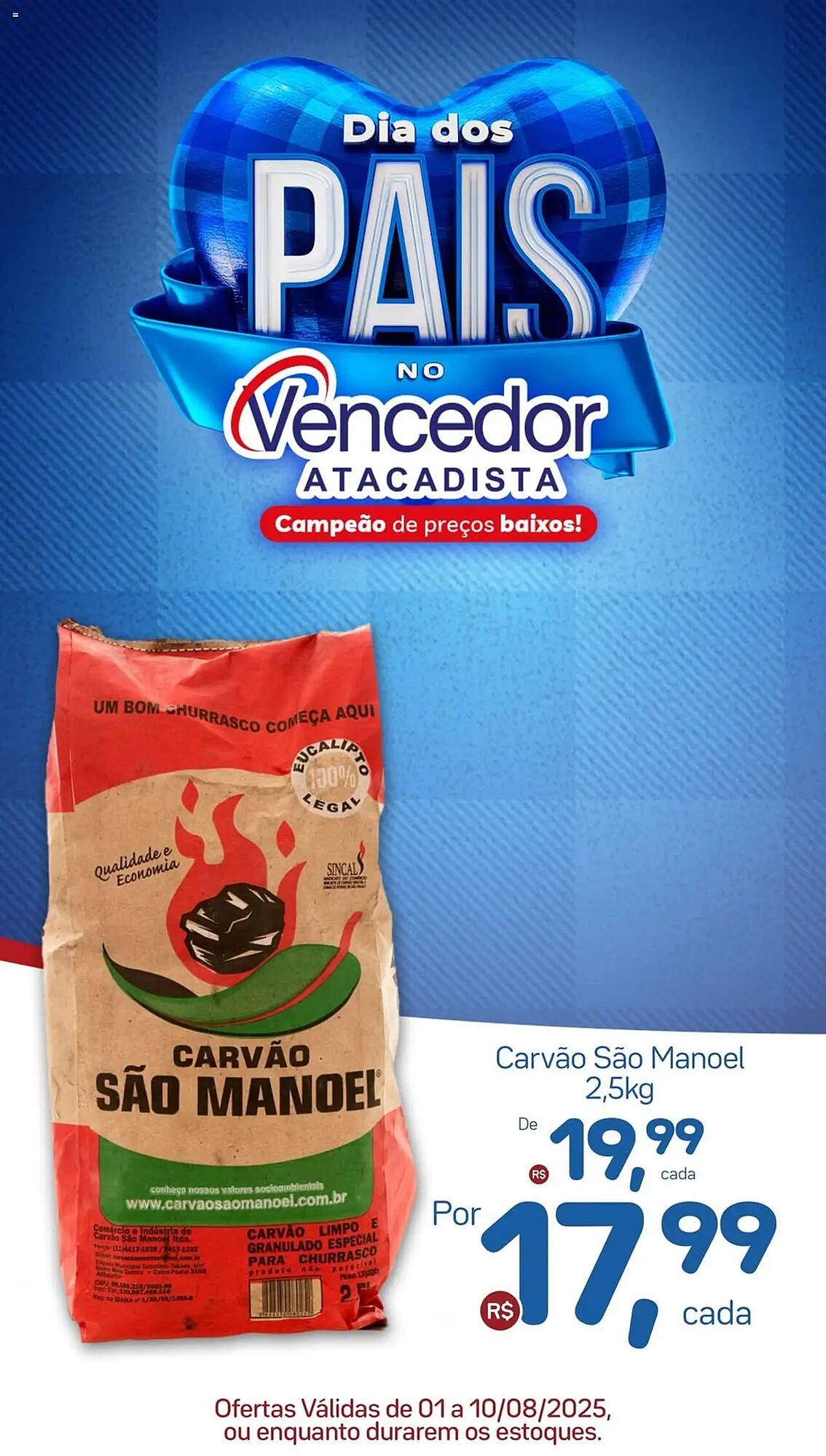Catálogo Vencedor Atacadista (2025-08-01 - 2025-08-10)