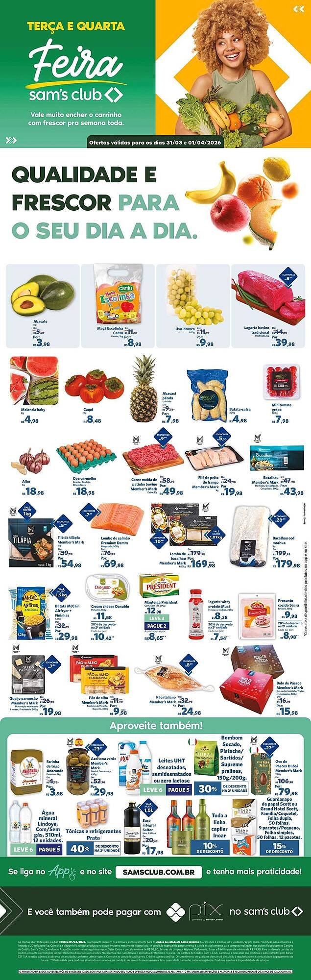 Folheto Sam's Club (2026-03-31 - 2026-04-01)