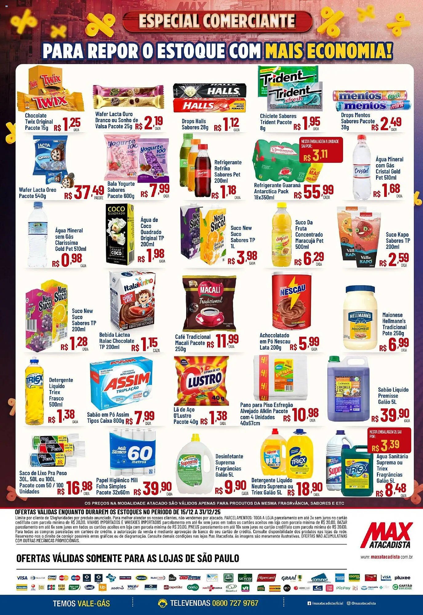 Encarte Max Atacadista (2025-12-15 - 2025-12-31)