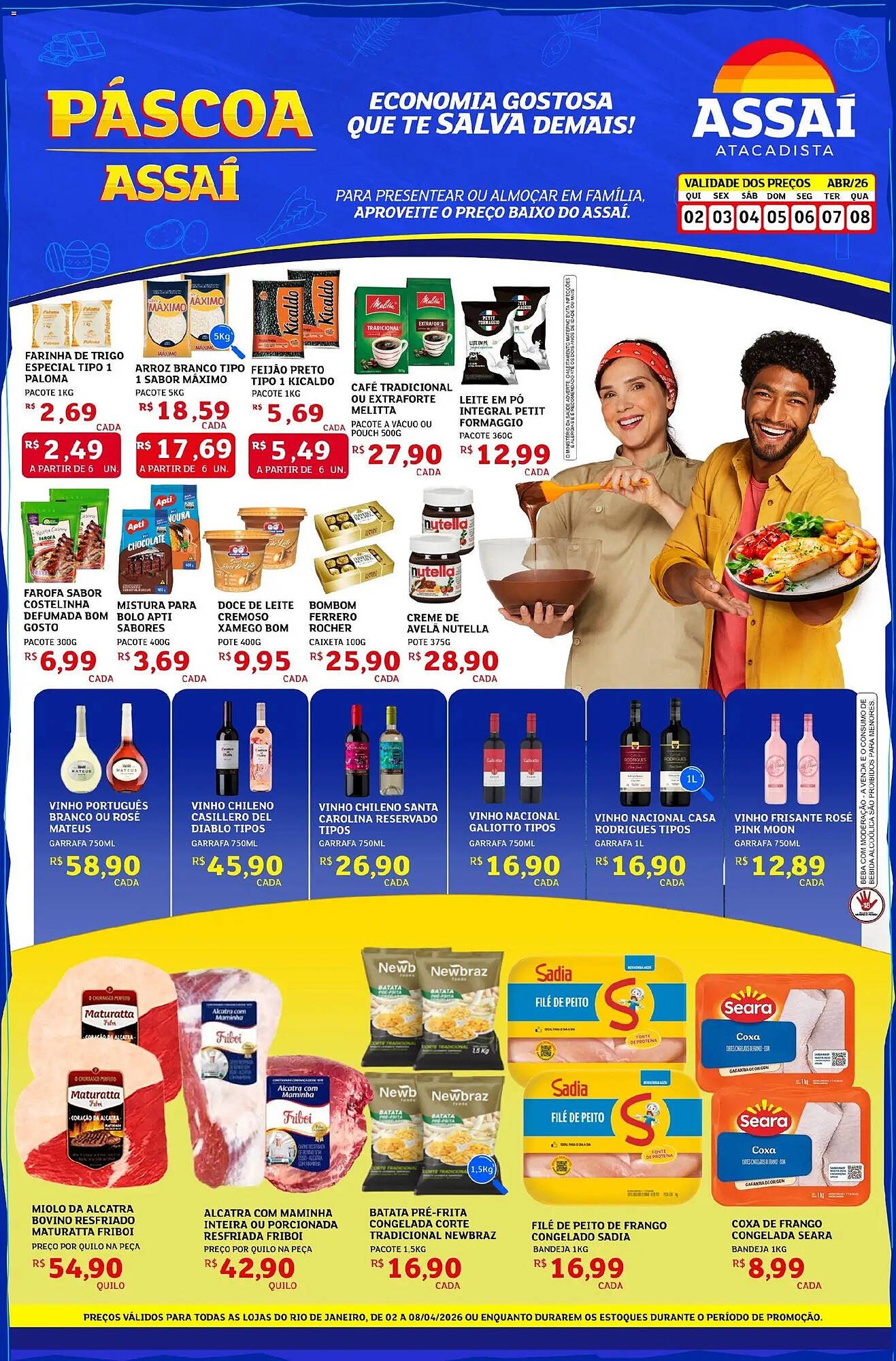 Encarte Assaí Atacadista (2026-04-02 - 2026-04-08)