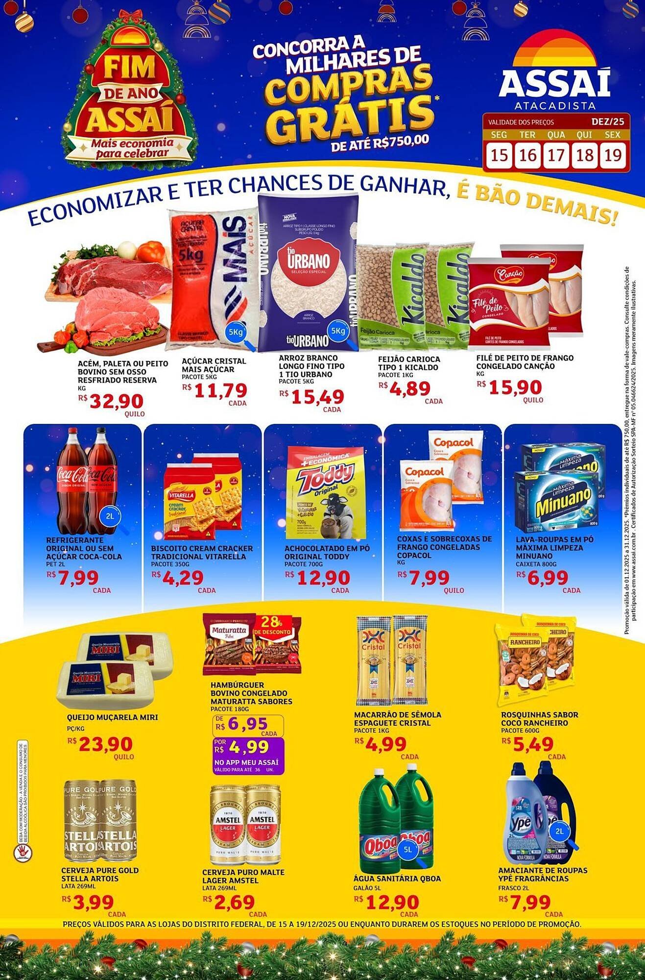 Encarte Assaí Atacadista (2025-12-15 - 2025-12-19)