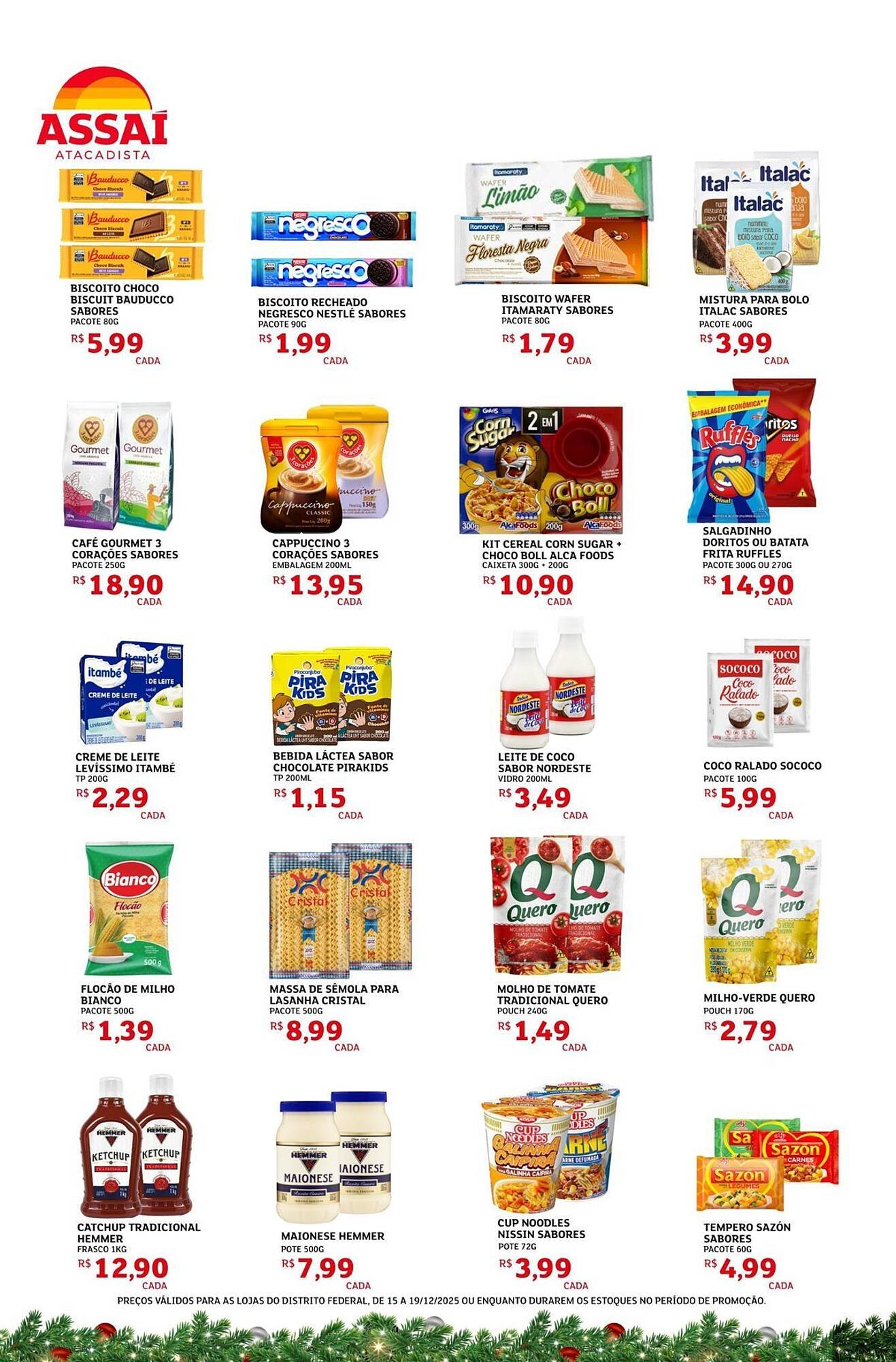 Encarte Assaí Atacadista (2025-12-15 - 2025-12-19)