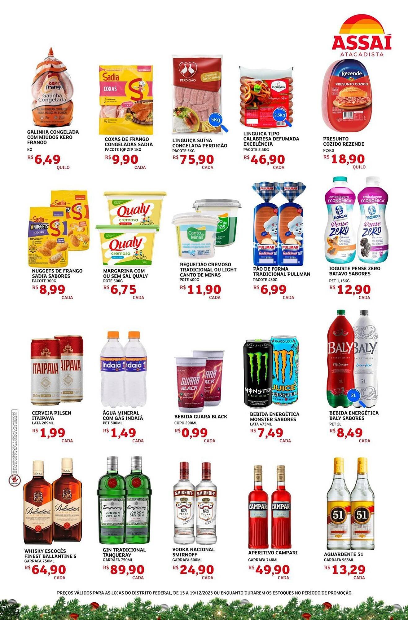 Encarte Assaí Atacadista (2025-12-15 - 2025-12-19)