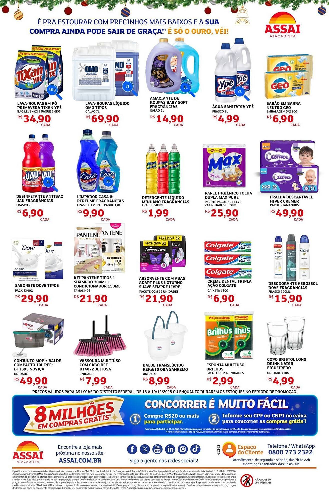 Encarte Assaí Atacadista (2025-12-15 - 2025-12-19)