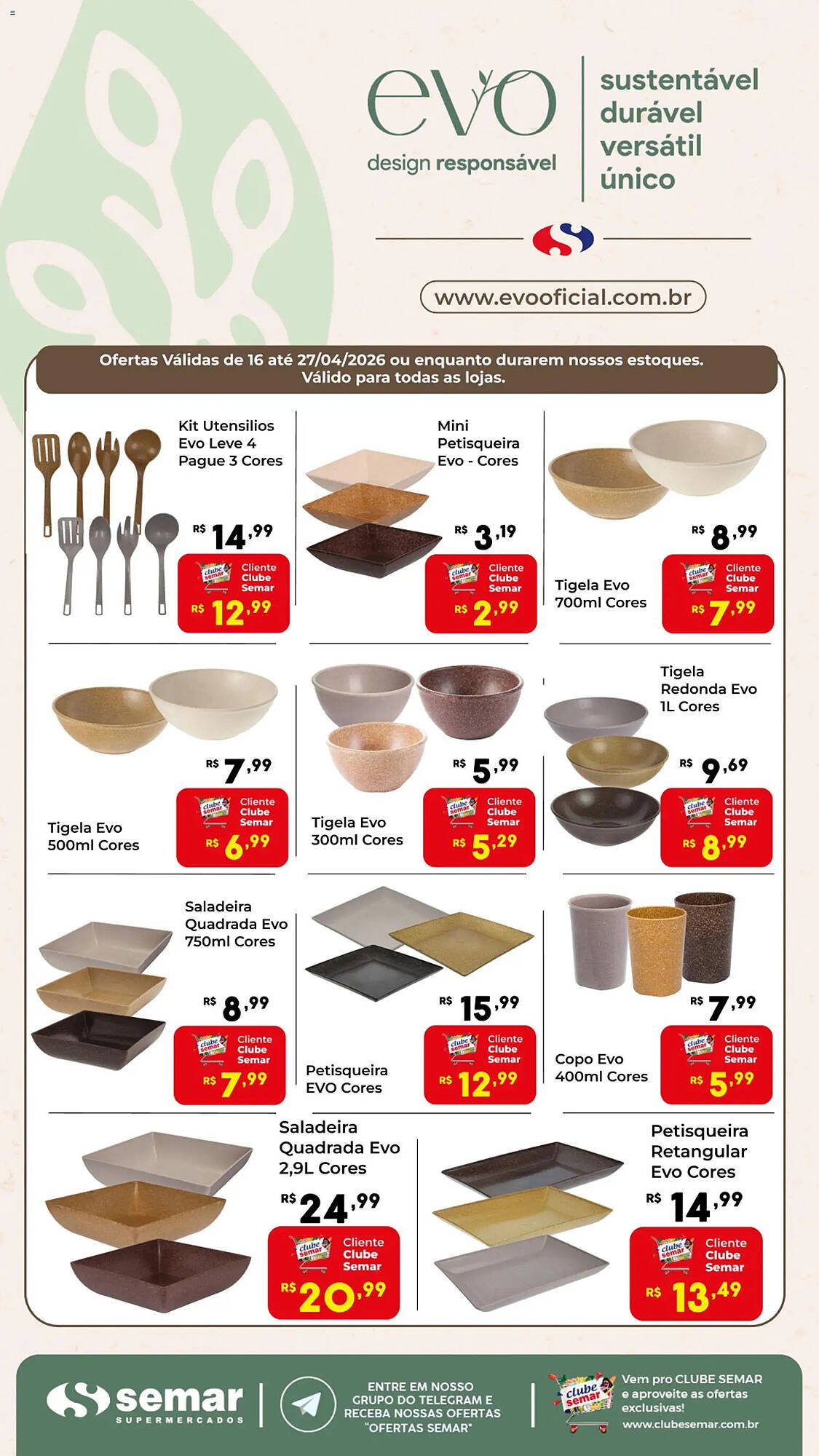 Folheto Semar Supermercado (2026-04-16 - 2026-04-27)