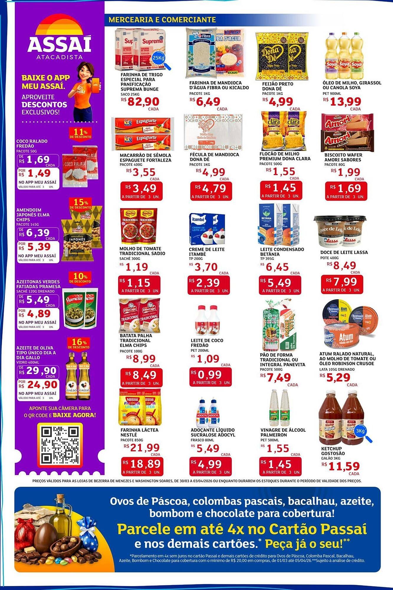 Encarte Assaí Atacadista (2026-03-30 - 2026-04-03)