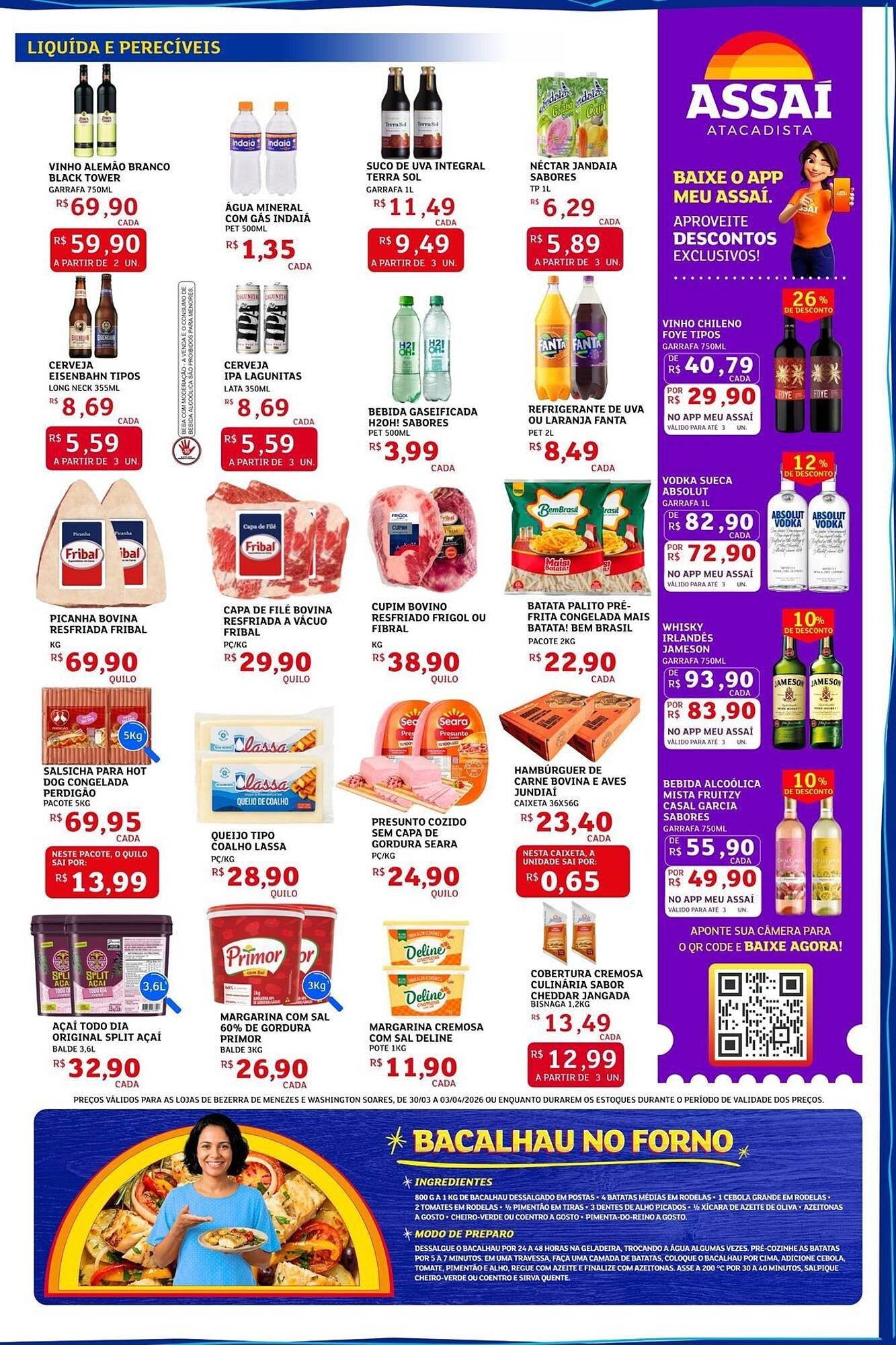 Encarte Assaí Atacadista (2026-03-30 - 2026-04-03)