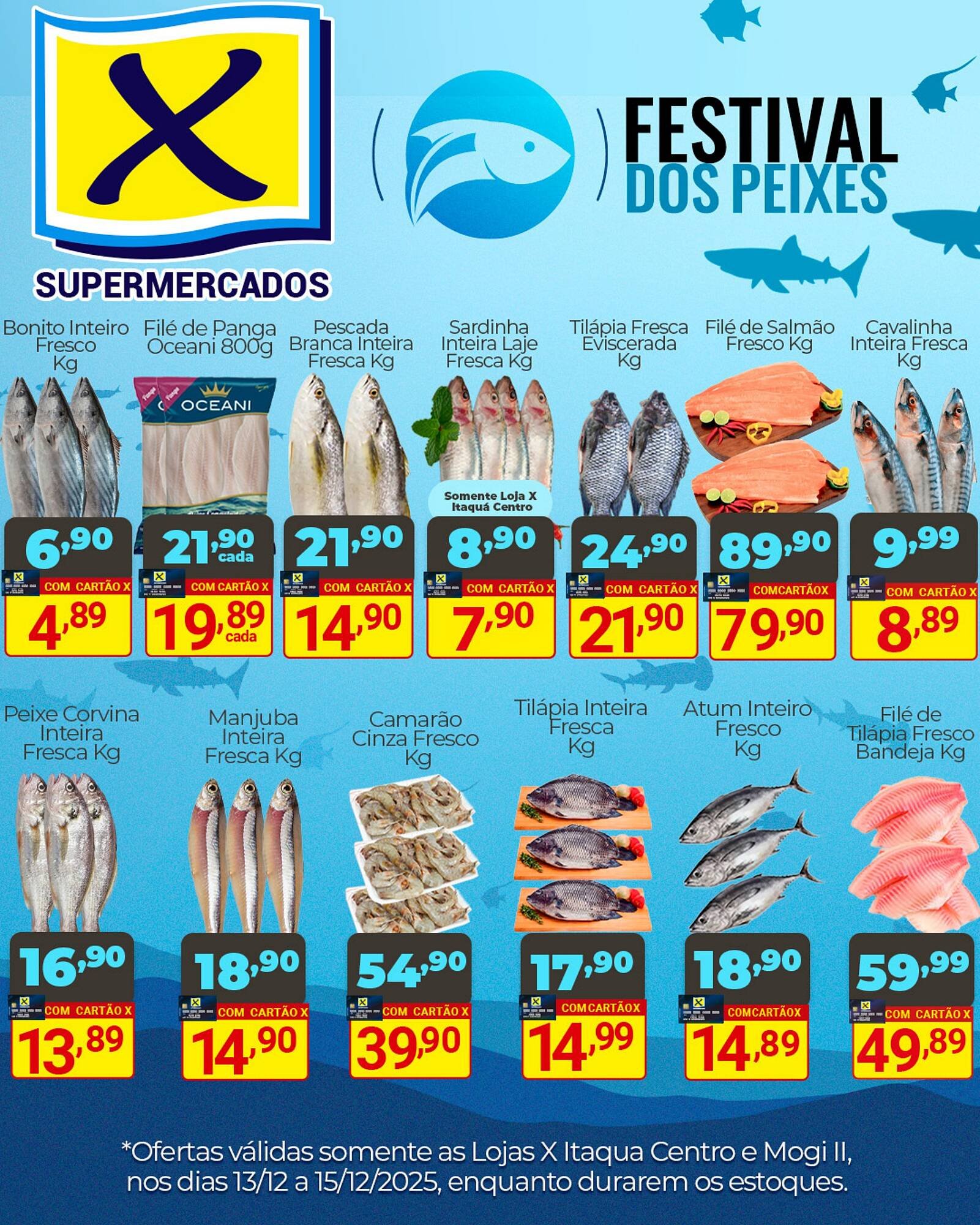 Folheto X Supermercados (2025-12-14 - 2025-12-15)