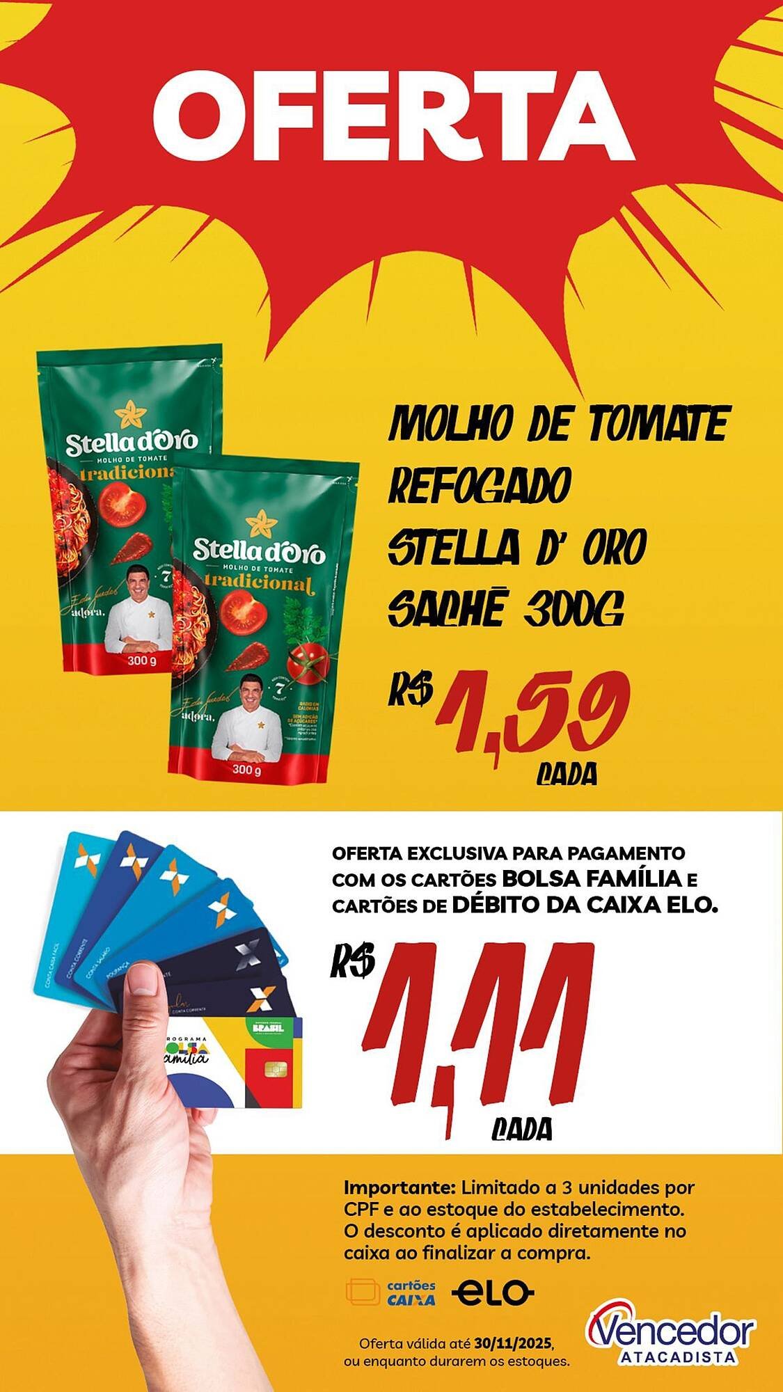 Folheto Vencedor Atacadista (2025-11-08 - 2025-11-30)