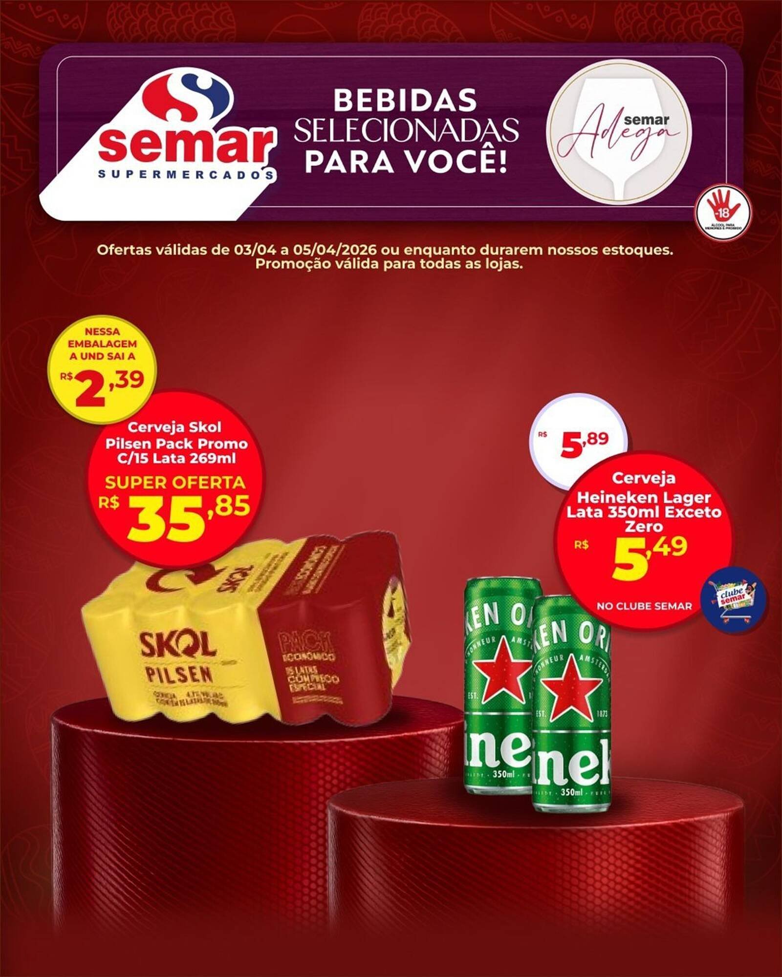 Folheto Semar Supermercado (2026-04-03 - 2026-04-05)