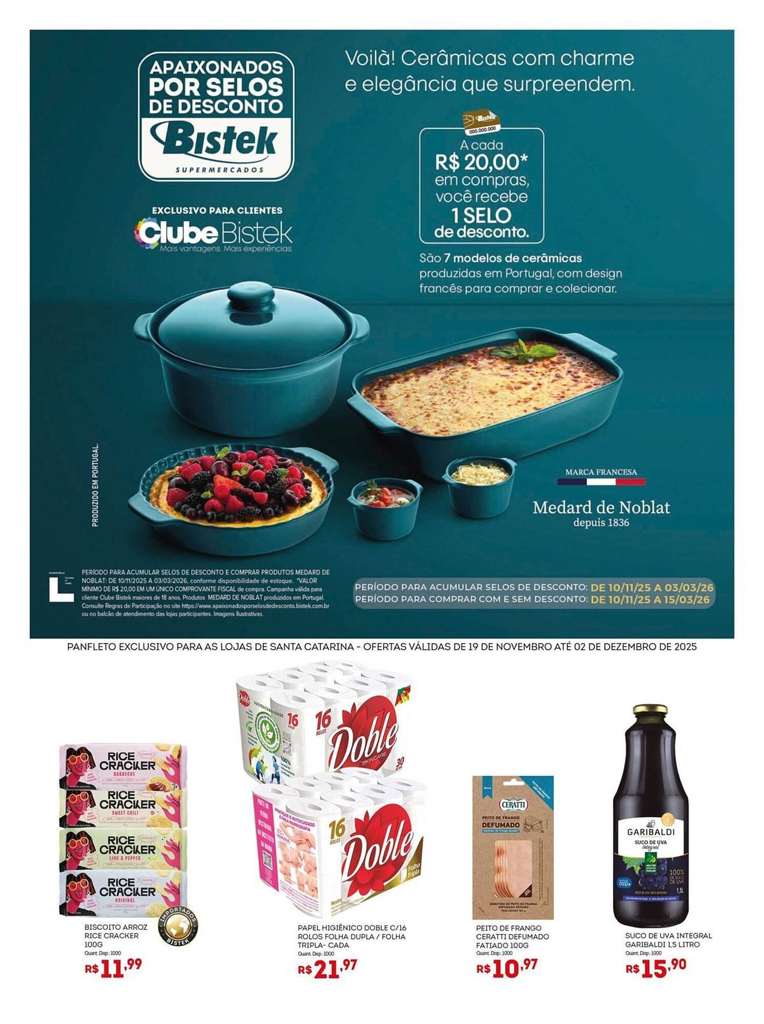 Encarte Bistek Supermercados (2025-11-19 - 2025-12-02)