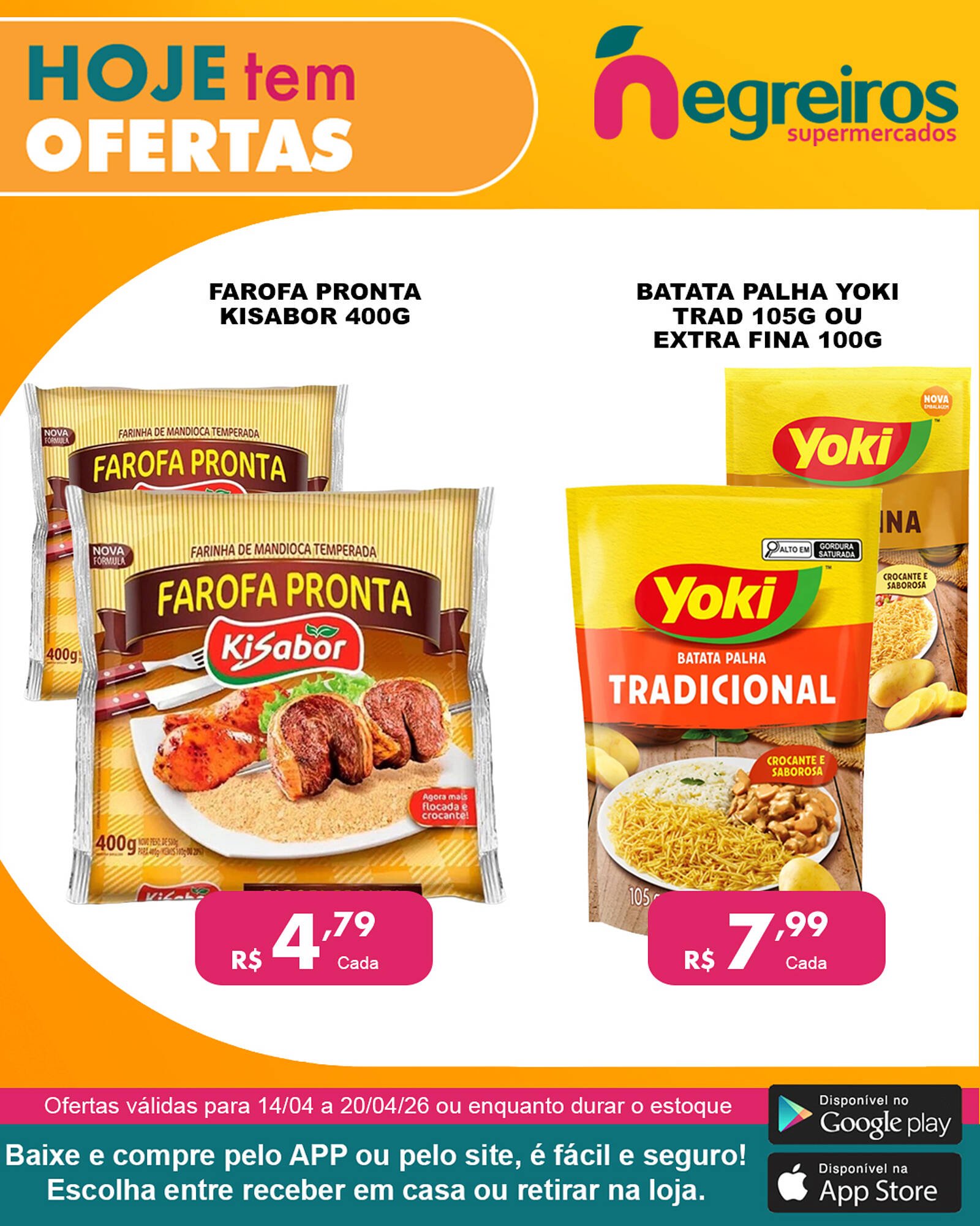 Folheto Negreiros (2026-04-16 - 2026-04-20)