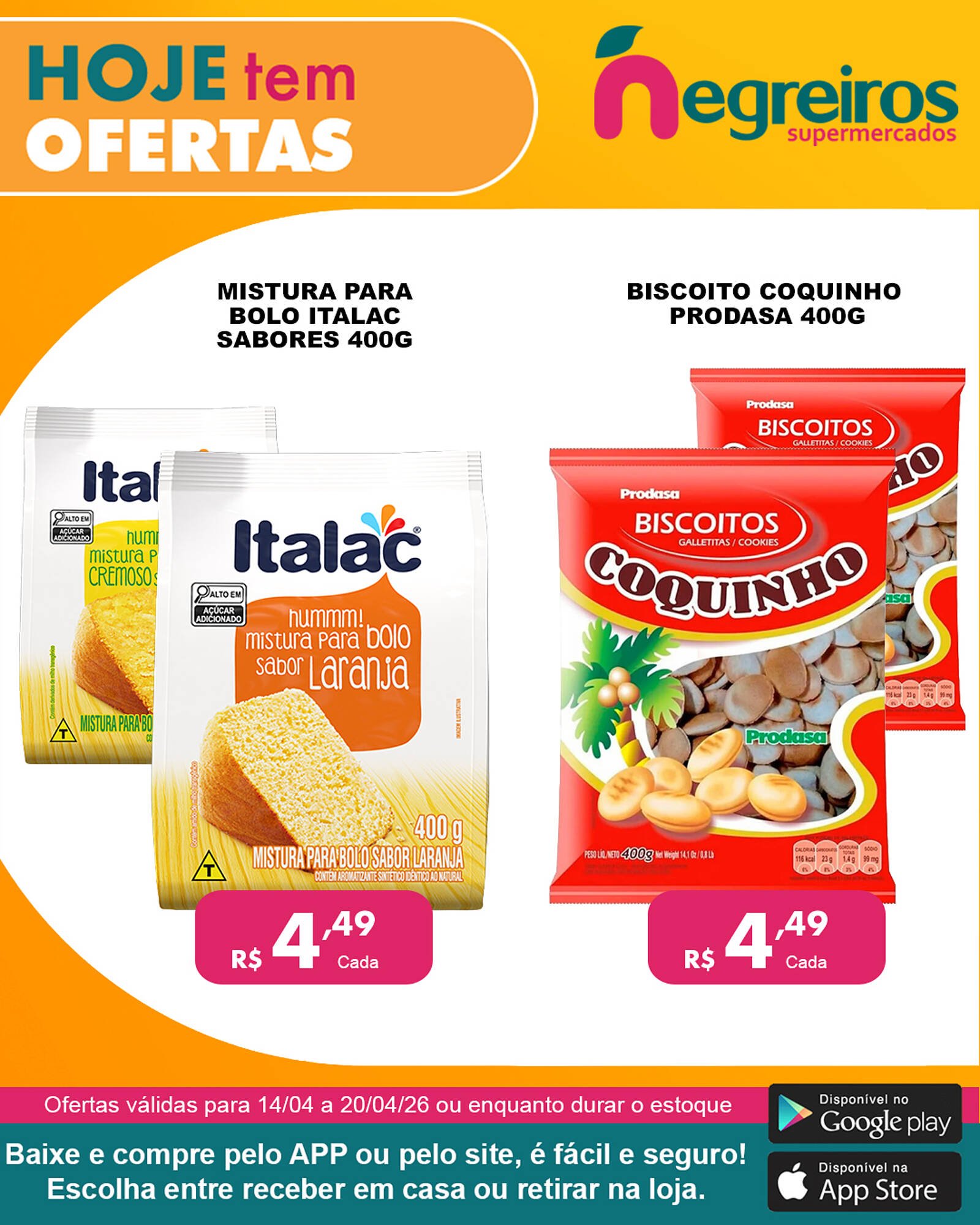 Folheto Negreiros (2026-04-16 - 2026-04-20)