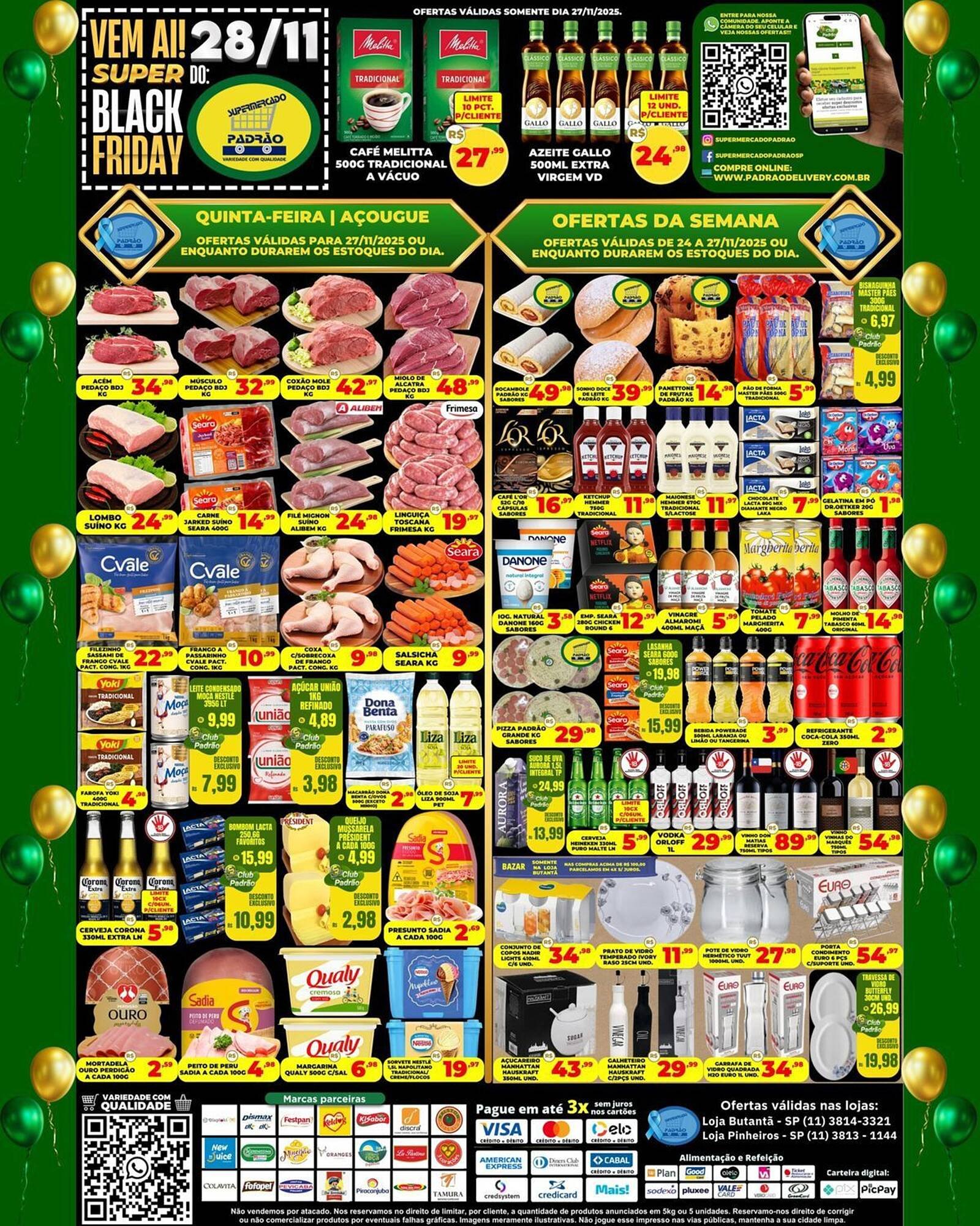 Folheto Supermercado Padrão (2025-11-24 - 2025-11-27)