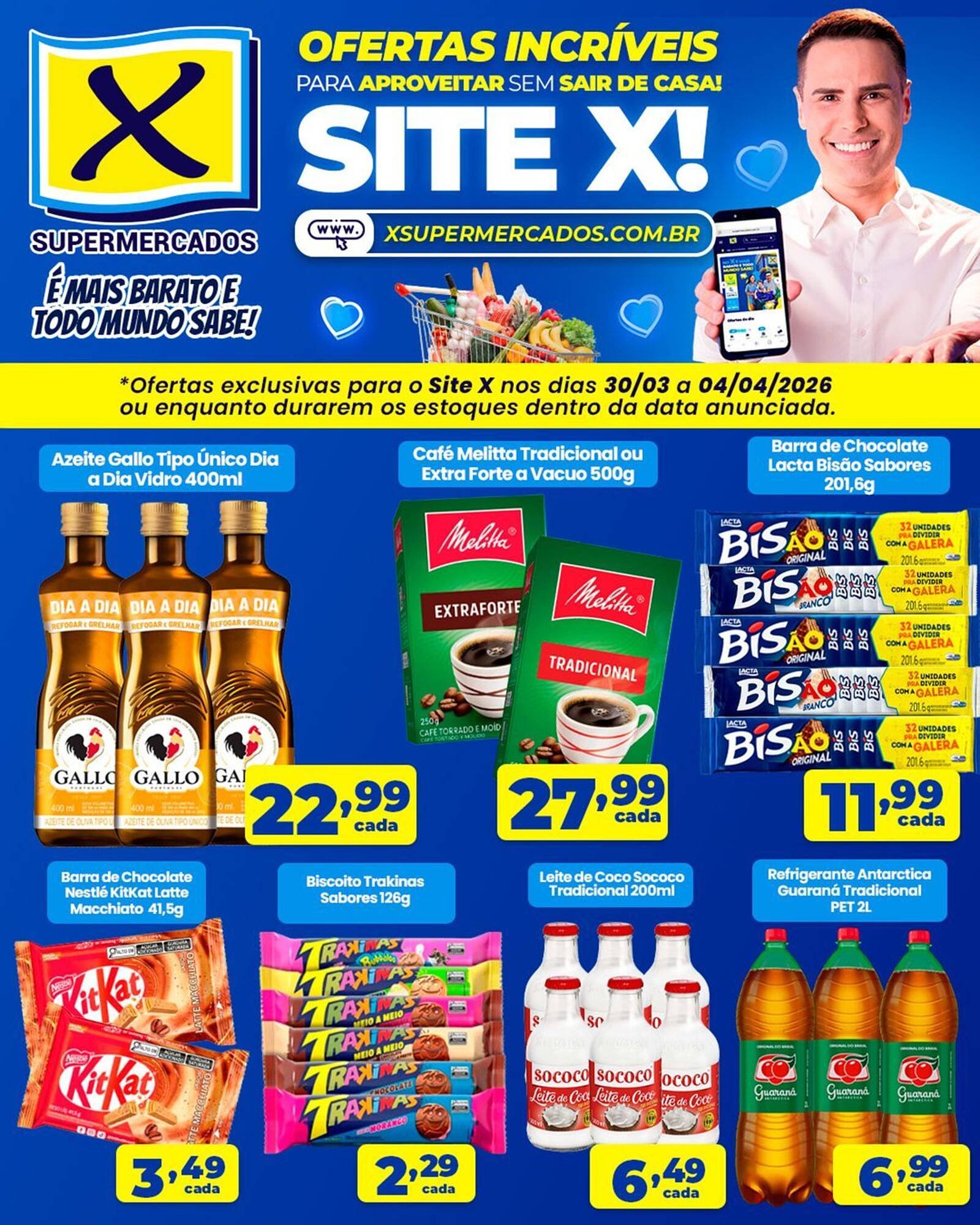 Folheto X Supermercados (2026-03-30 - 2026-04-04)