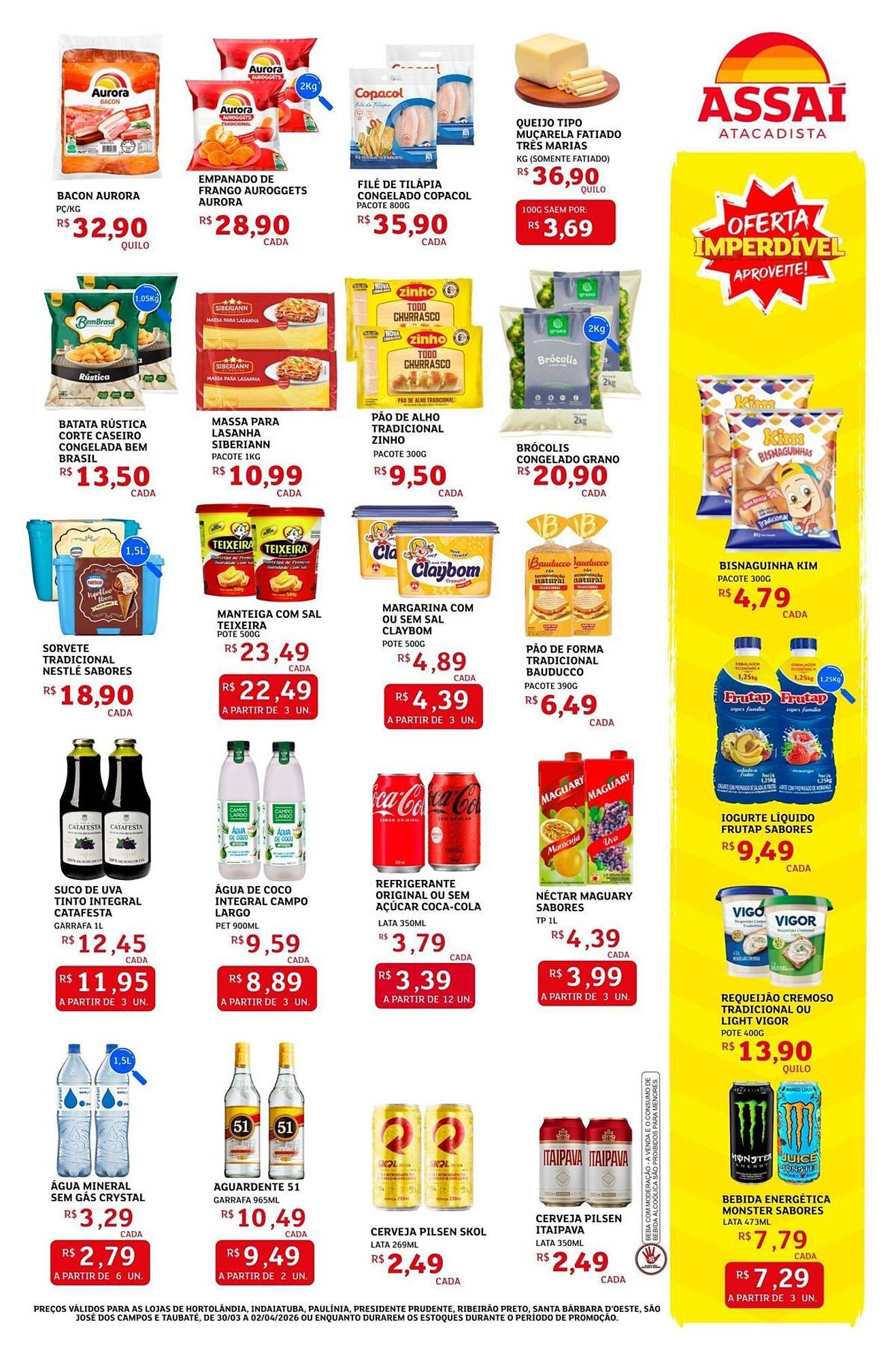 Encarte Assaí Atacadista (2026-03-30 - 2026-04-02)
