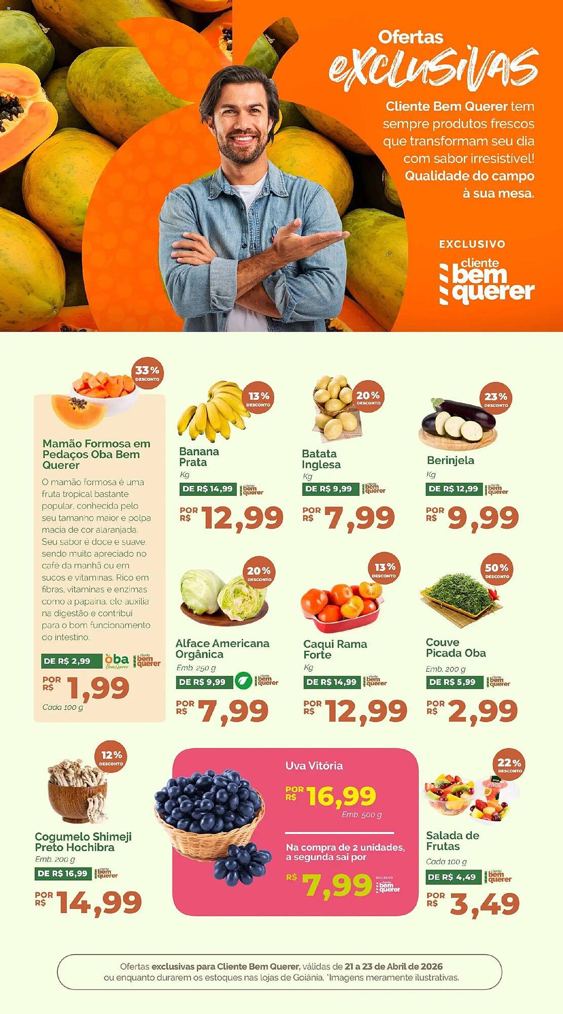 Folheto Oba Hortifruti (2026-04-21 - 2026-04-23)