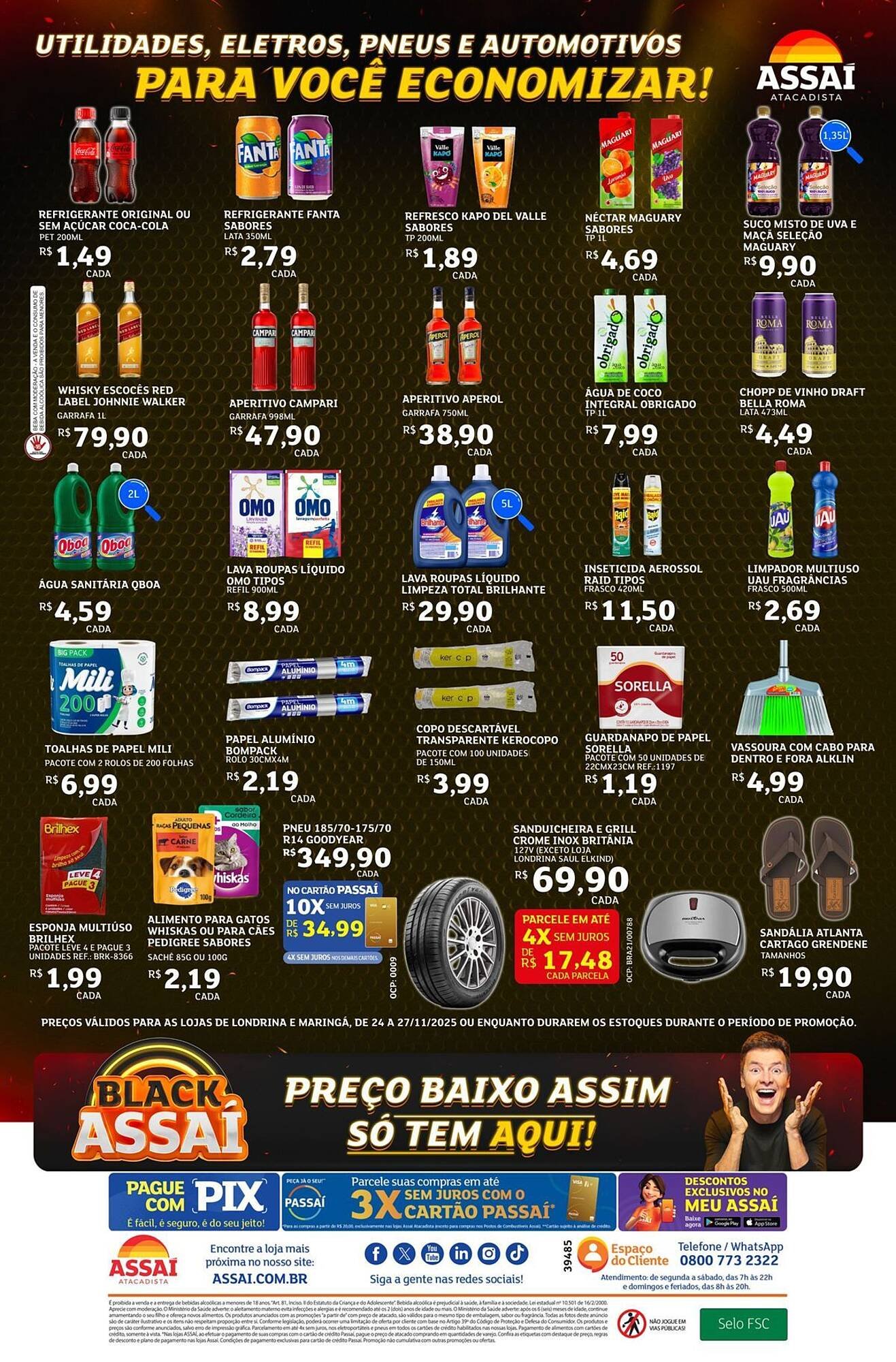 Encarte Assaí Atacadista (2025-11-24 - 2025-11-27)