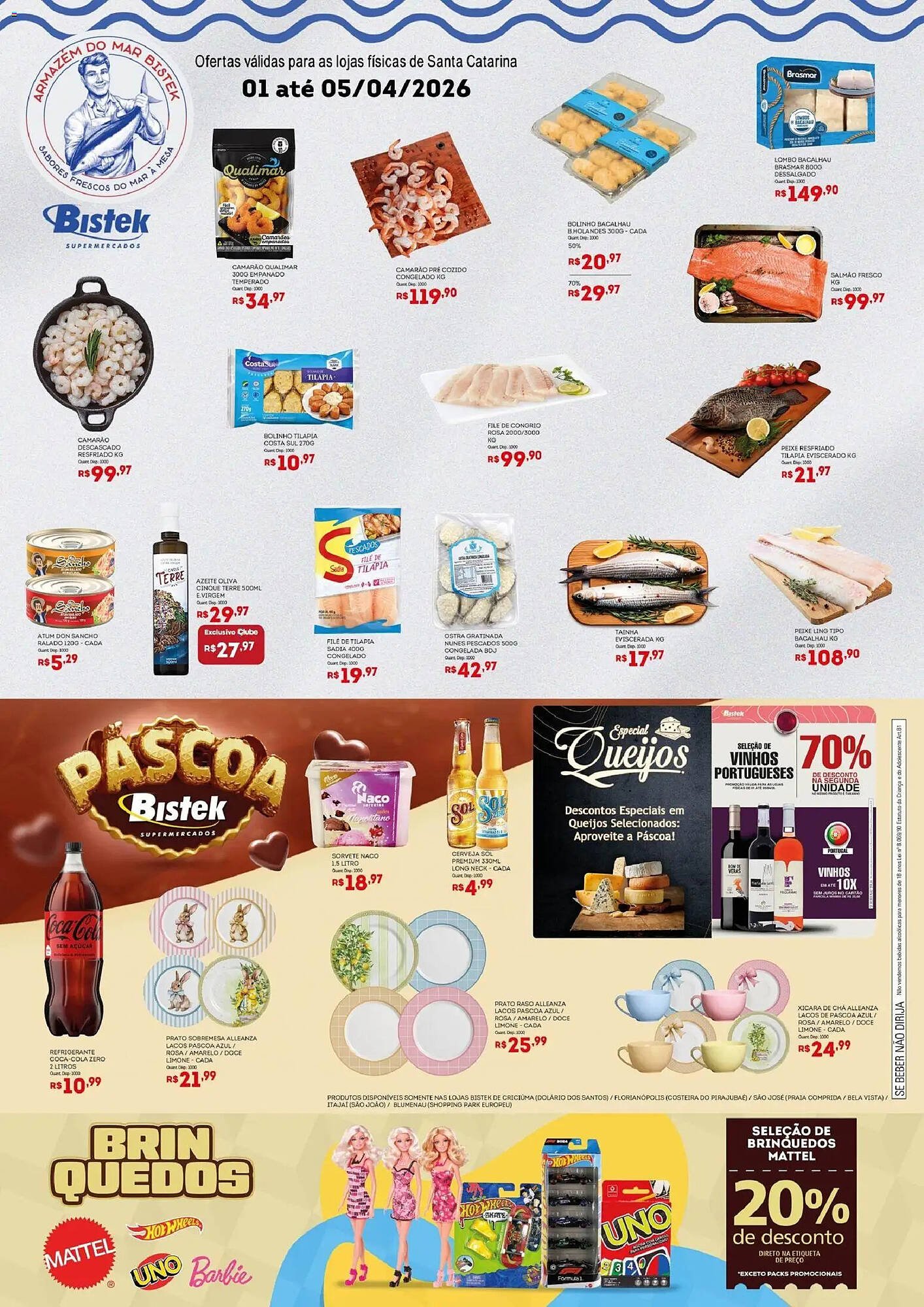 Encarte Bistek Supermercados (2026-04-01 - 2026-04-05)