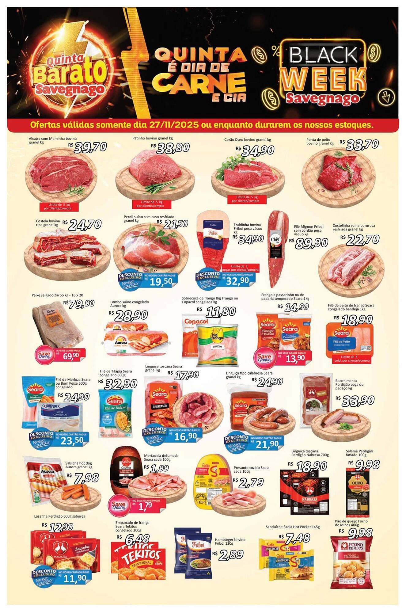 Catálogo Supermercados Savegnago (2025-11-27 - 2025-11-27)