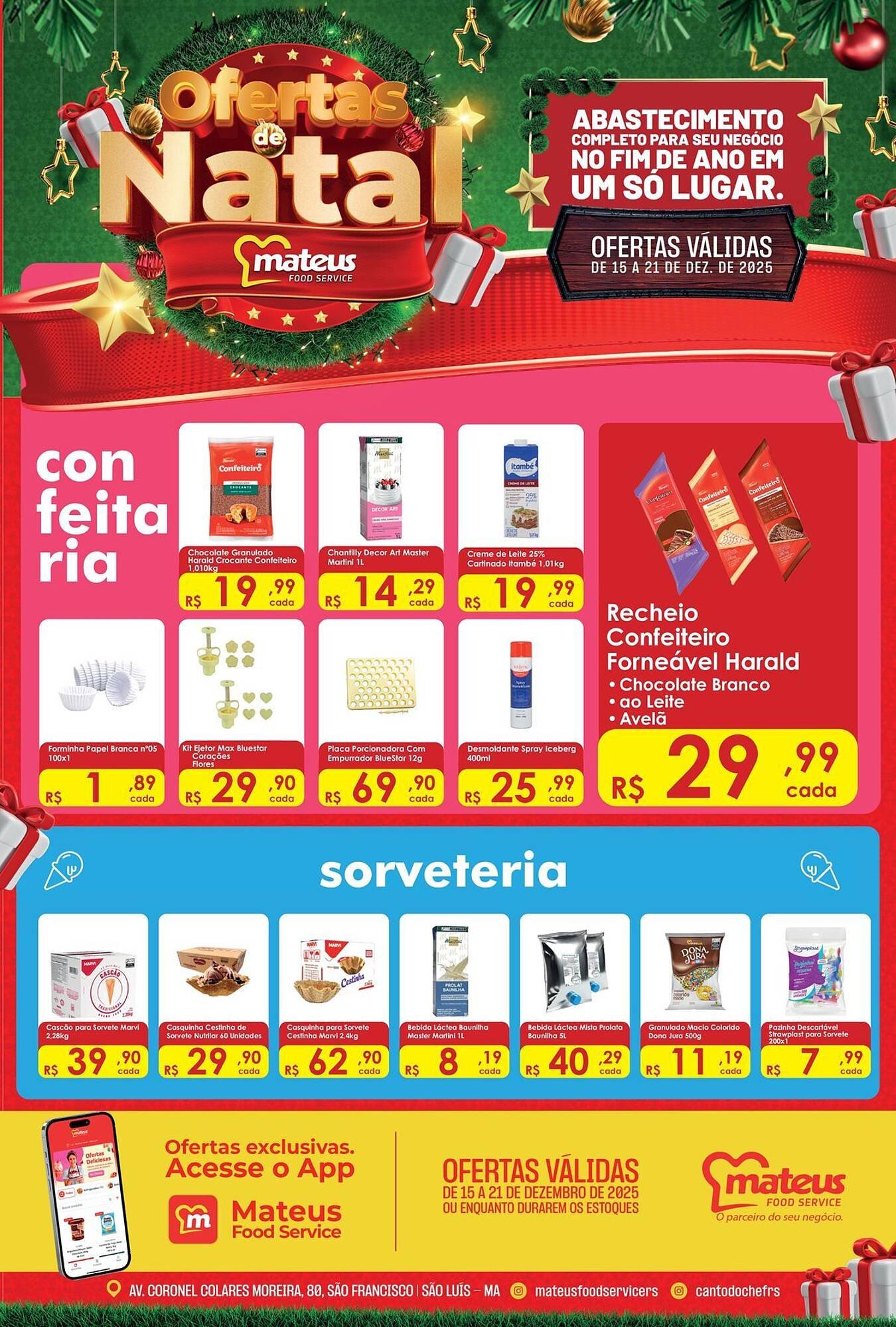 Catálogo Supermercados Mateus (2025-12-15 - 2025-12-21)