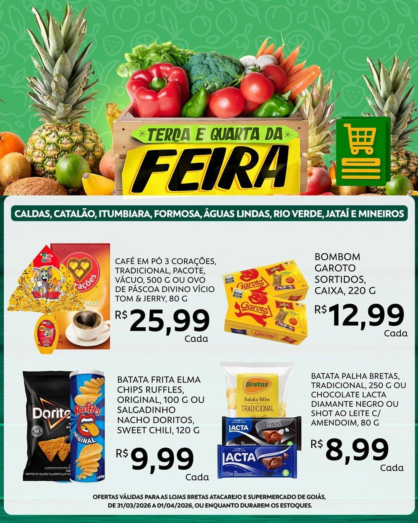 Catálogo Supermercados Bretas (2026-03-30 - 2026-04-14)