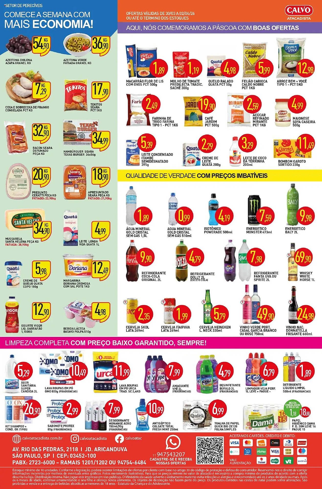 Folheto Calvo Atacadista (2026-03-31 - 2026-04-02)