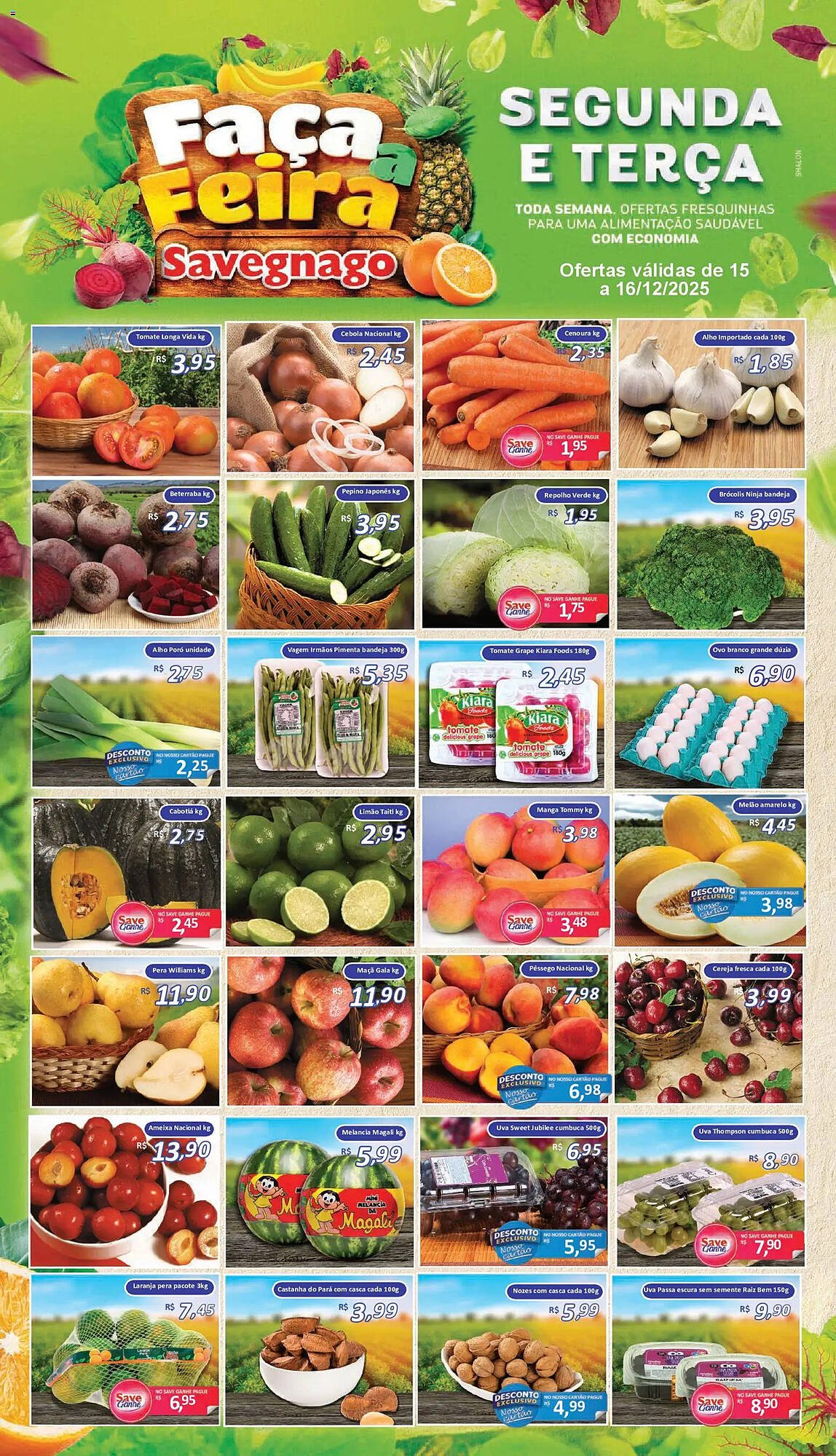 Catálogo Supermercados Savegnago (2025-12-15 - 2025-12-16)