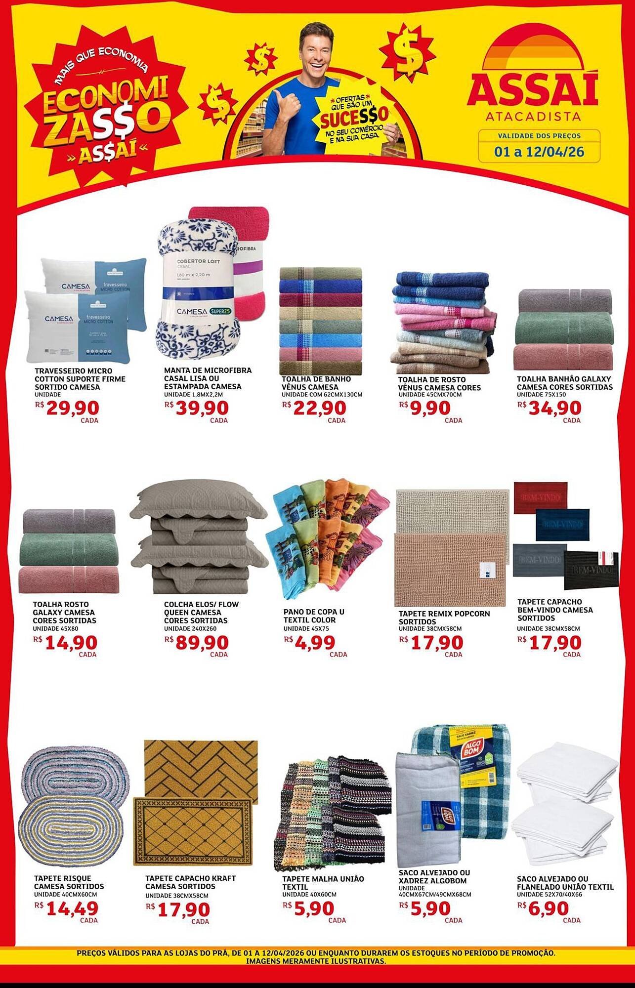 Encarte Assaí Atacadista (2026-04-01 - 2026-04-12)