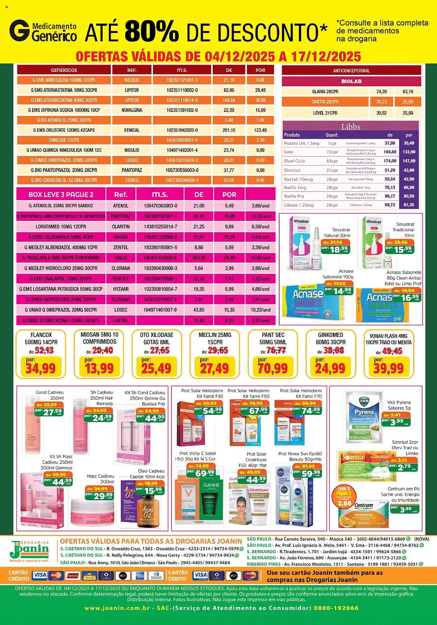 Catálogo Supermercados Joanin (2025-12-04 - 2025-12-17)