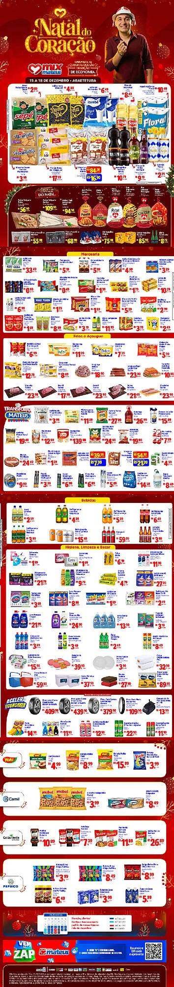 Catálogo Supermercados Mateus (2025-12-15 - 2025-12-18)