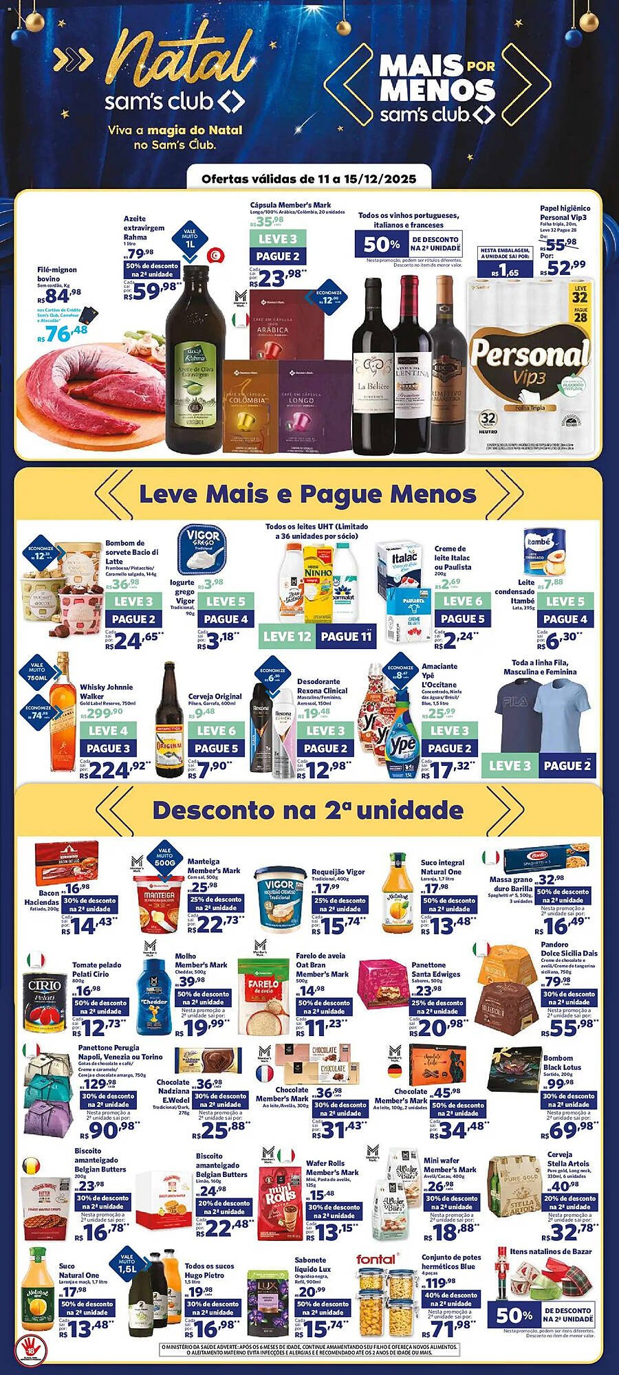 Folheto Sam's Club (2025-12-11 - 2025-12-15)