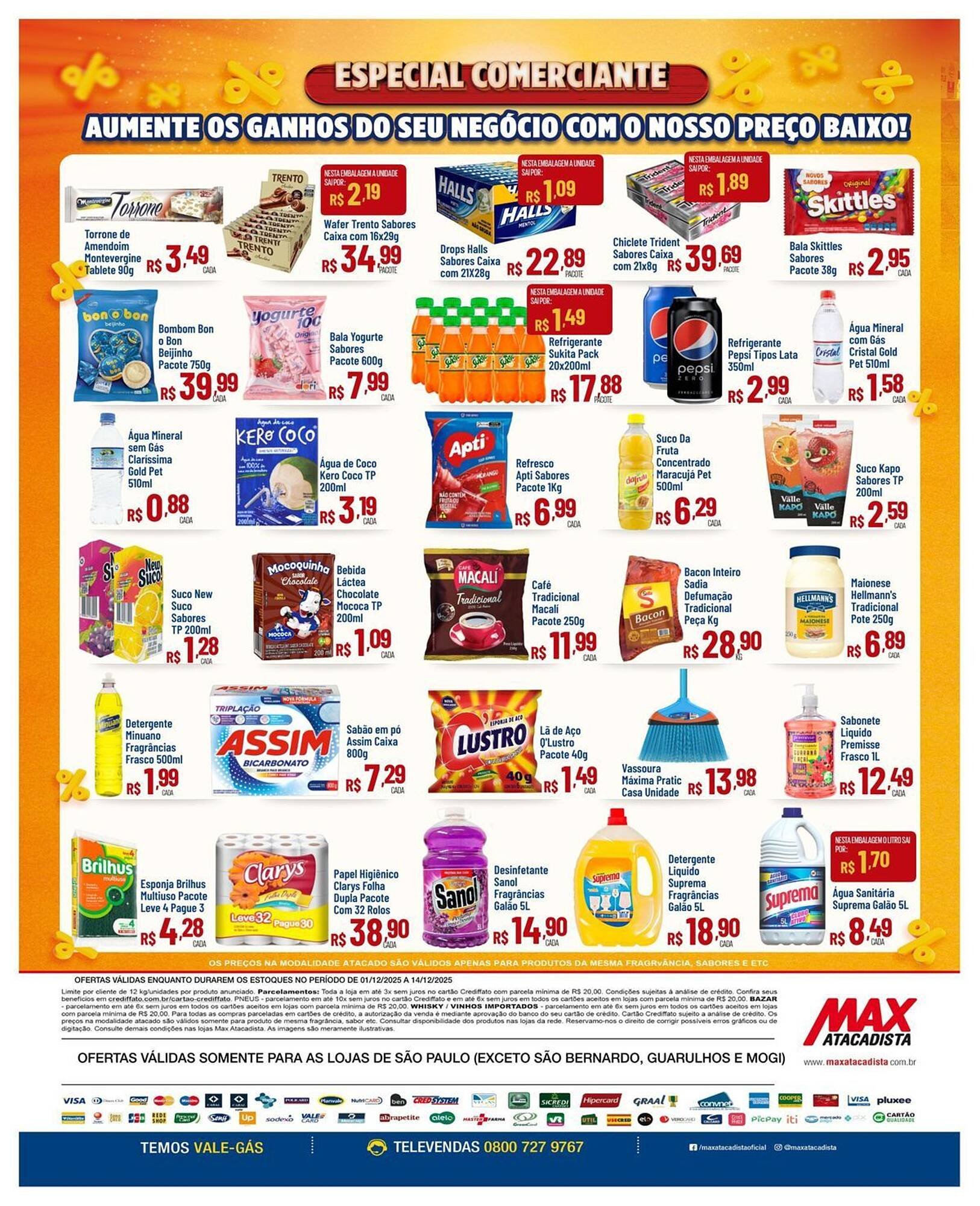 Encarte Max Atacadista (2025-12-01 - 2025-12-14)