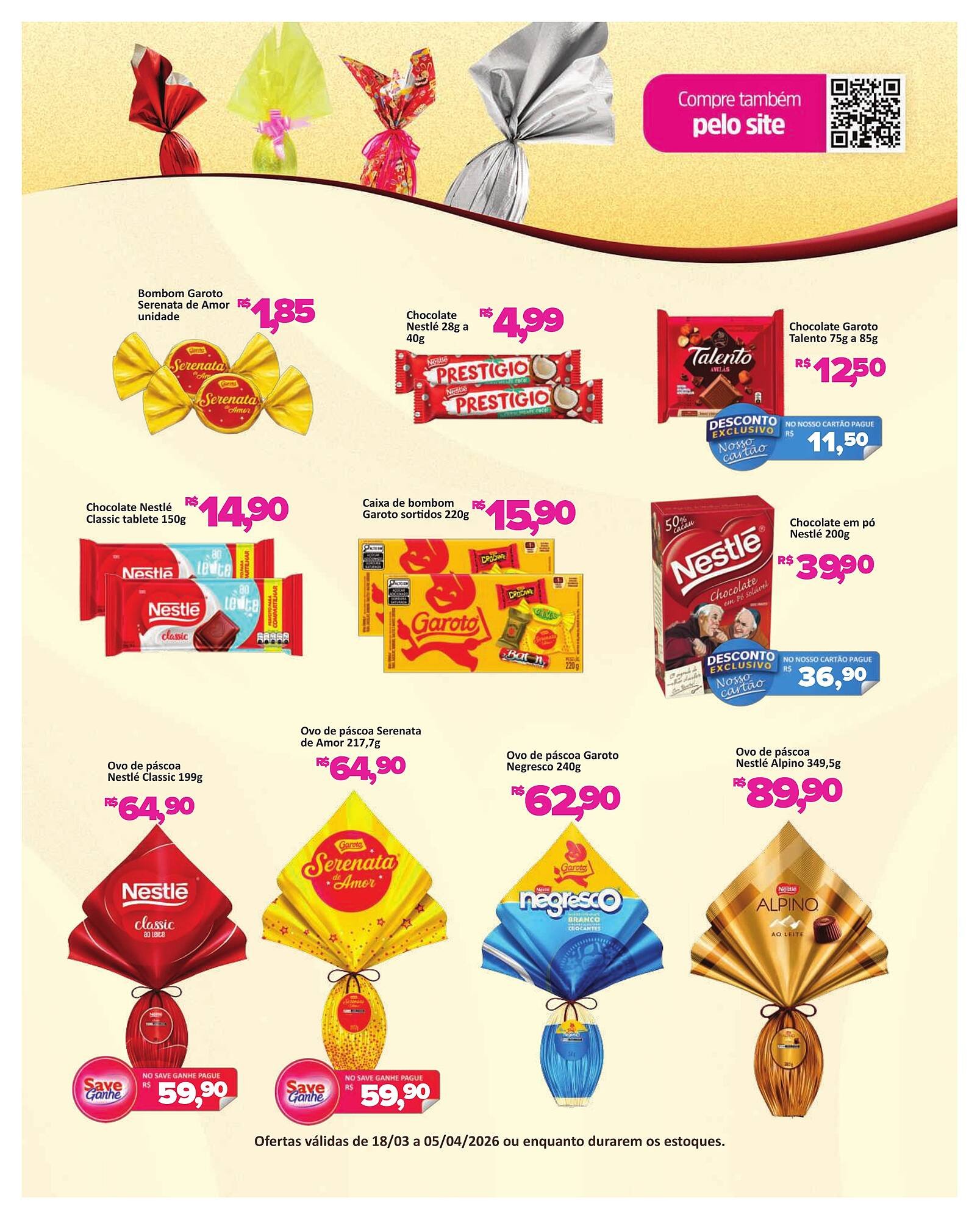 Catálogo Supermercados Savegnago (2026-03-18 - 2026-04-05)