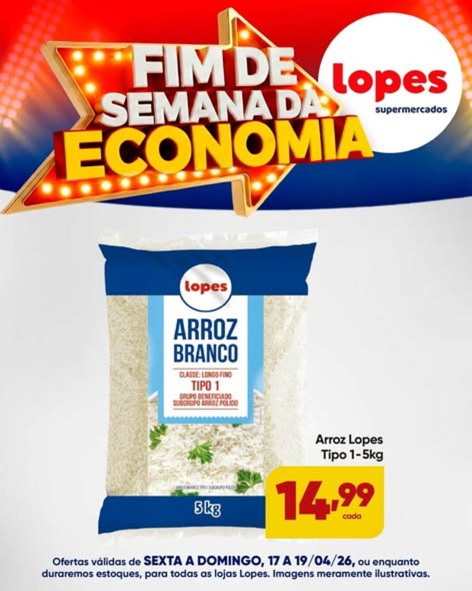 Folheto Lopes Supermercados (2026-04-17 - 2026-04-19)