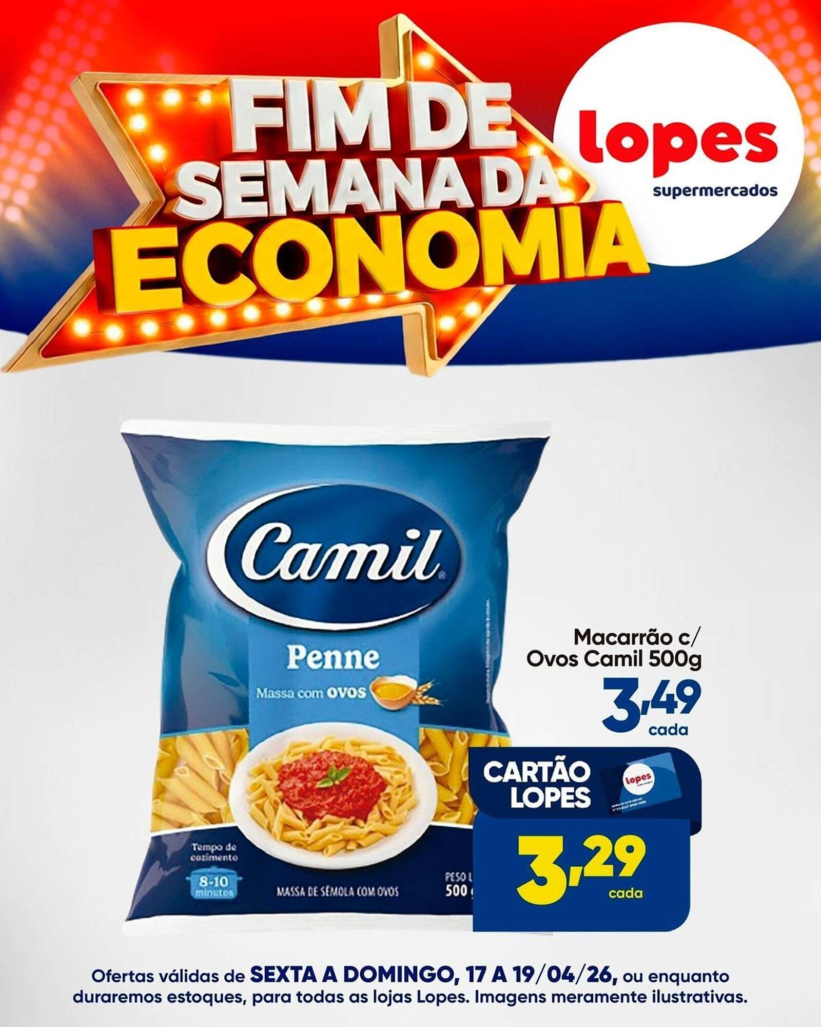 Folheto Lopes Supermercados (2026-04-17 - 2026-04-19)