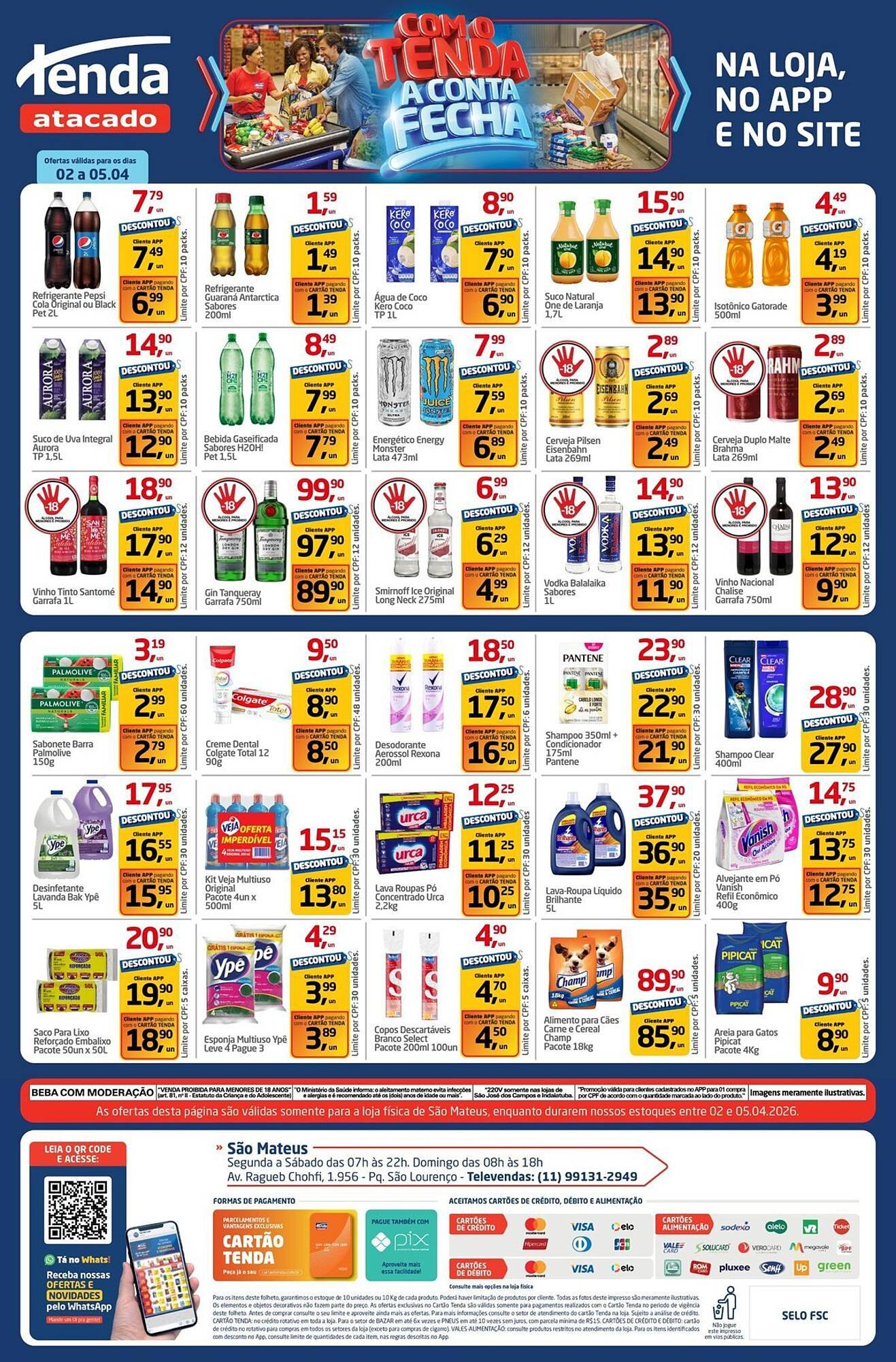 Folheto Tenda Atacado (2026-04-02 - 2026-04-05)