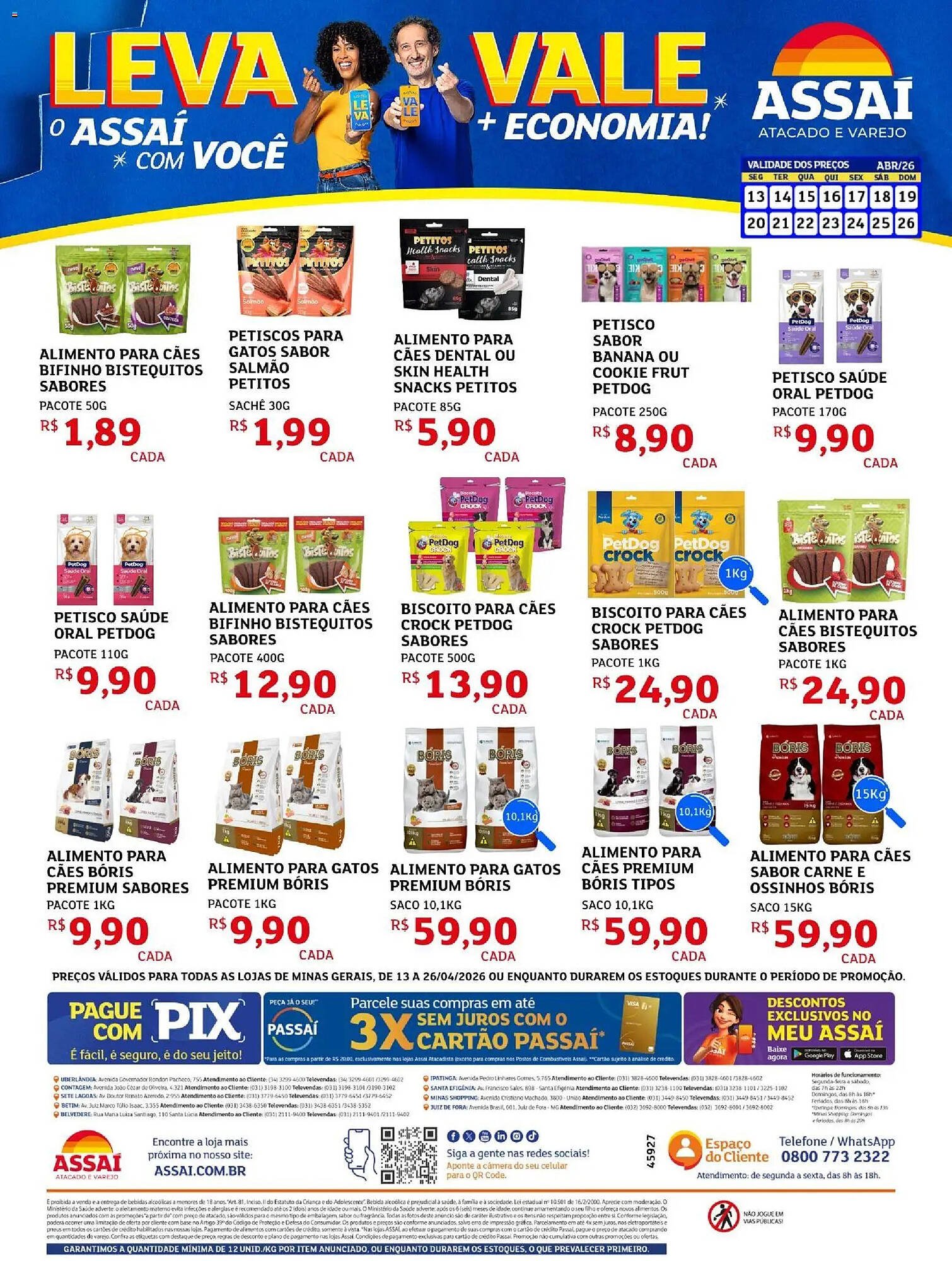 Encarte Assaí Atacadista (2026-04-13 - 2026-04-26)