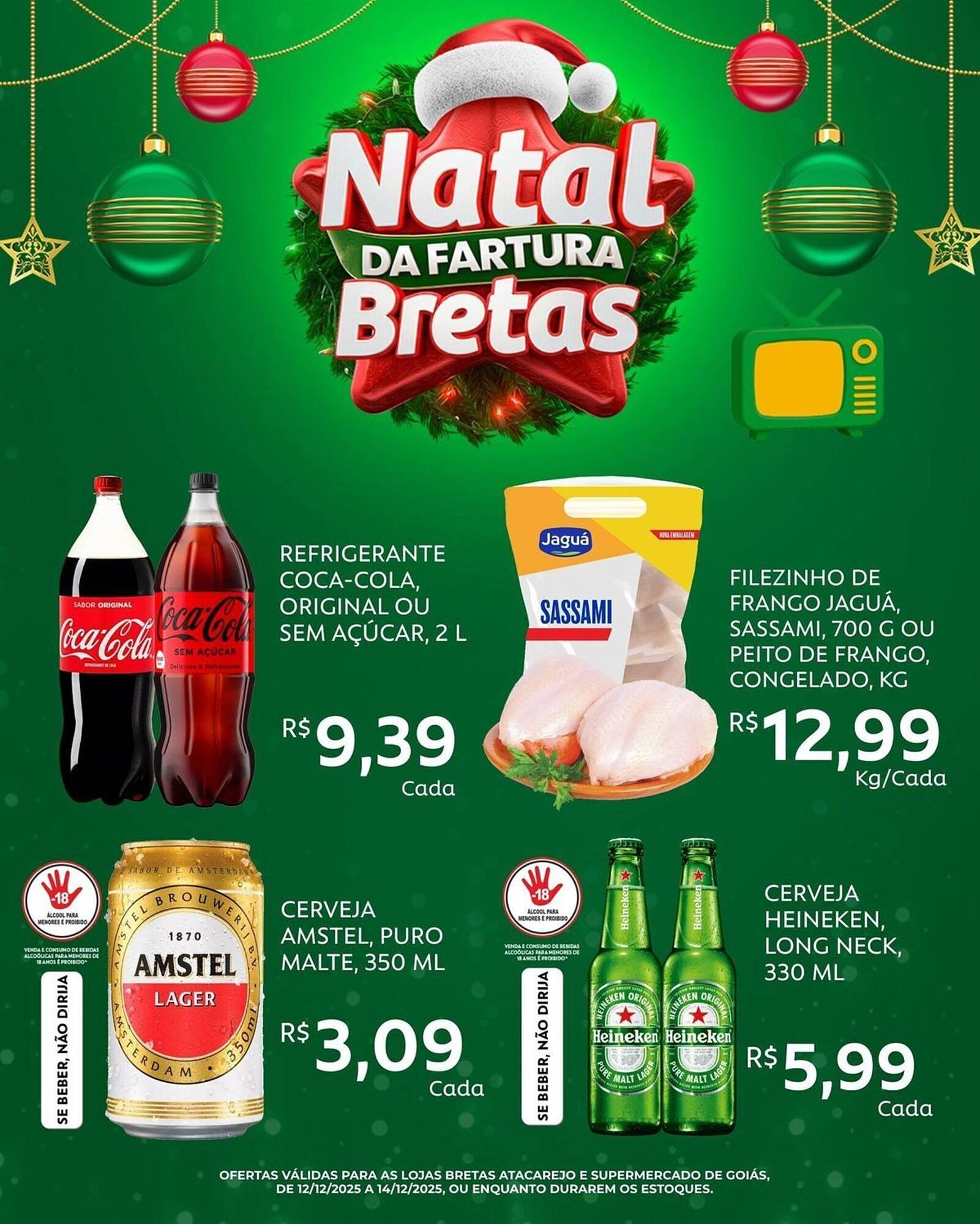 Catálogo Supermercados Bretas (2025-12-12 - 2025-12-14)