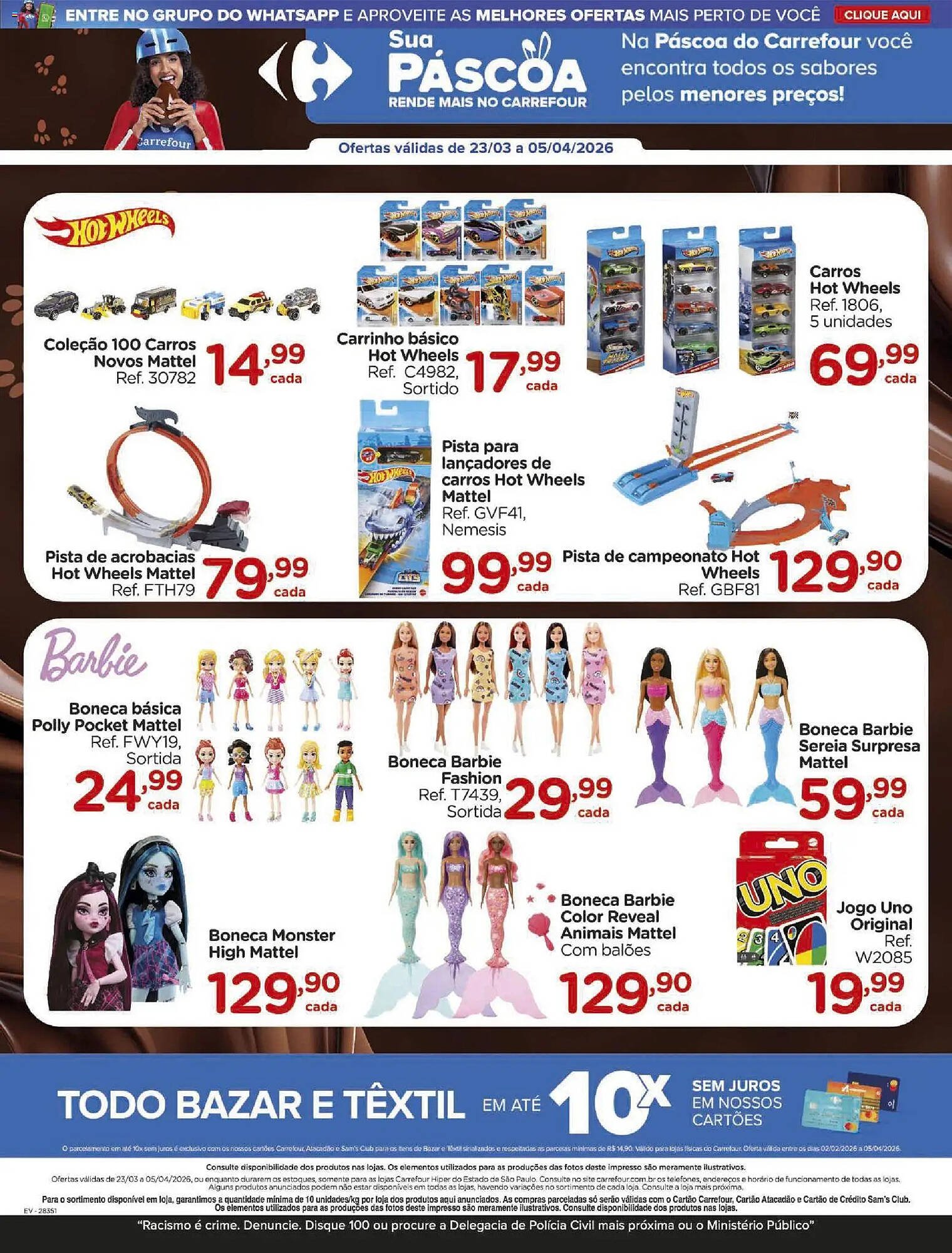 Folheto Carrefour (2026-03-23 - 2026-04-05)