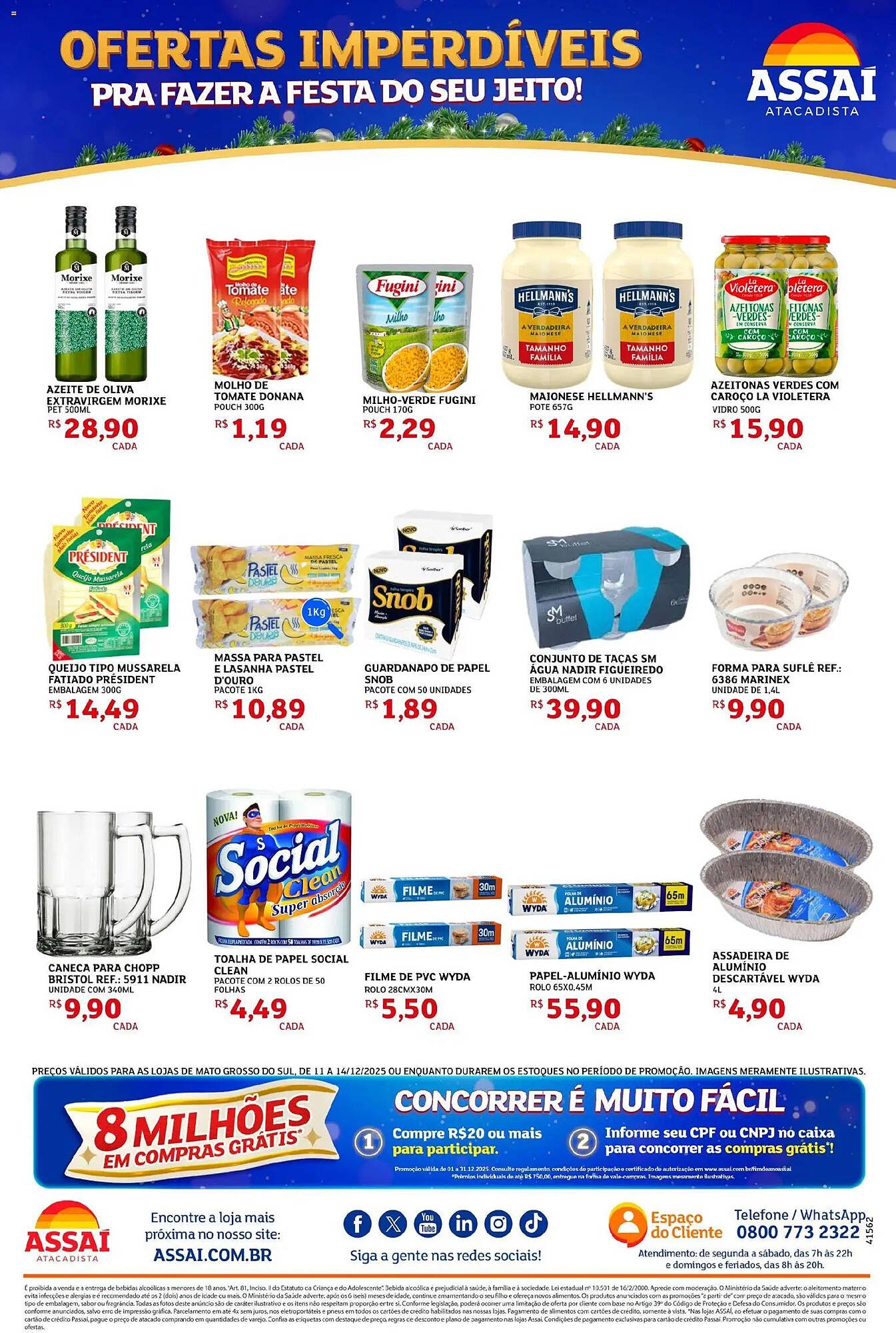 Encarte Assaí Atacadista (2025-12-11 - 2025-12-14)