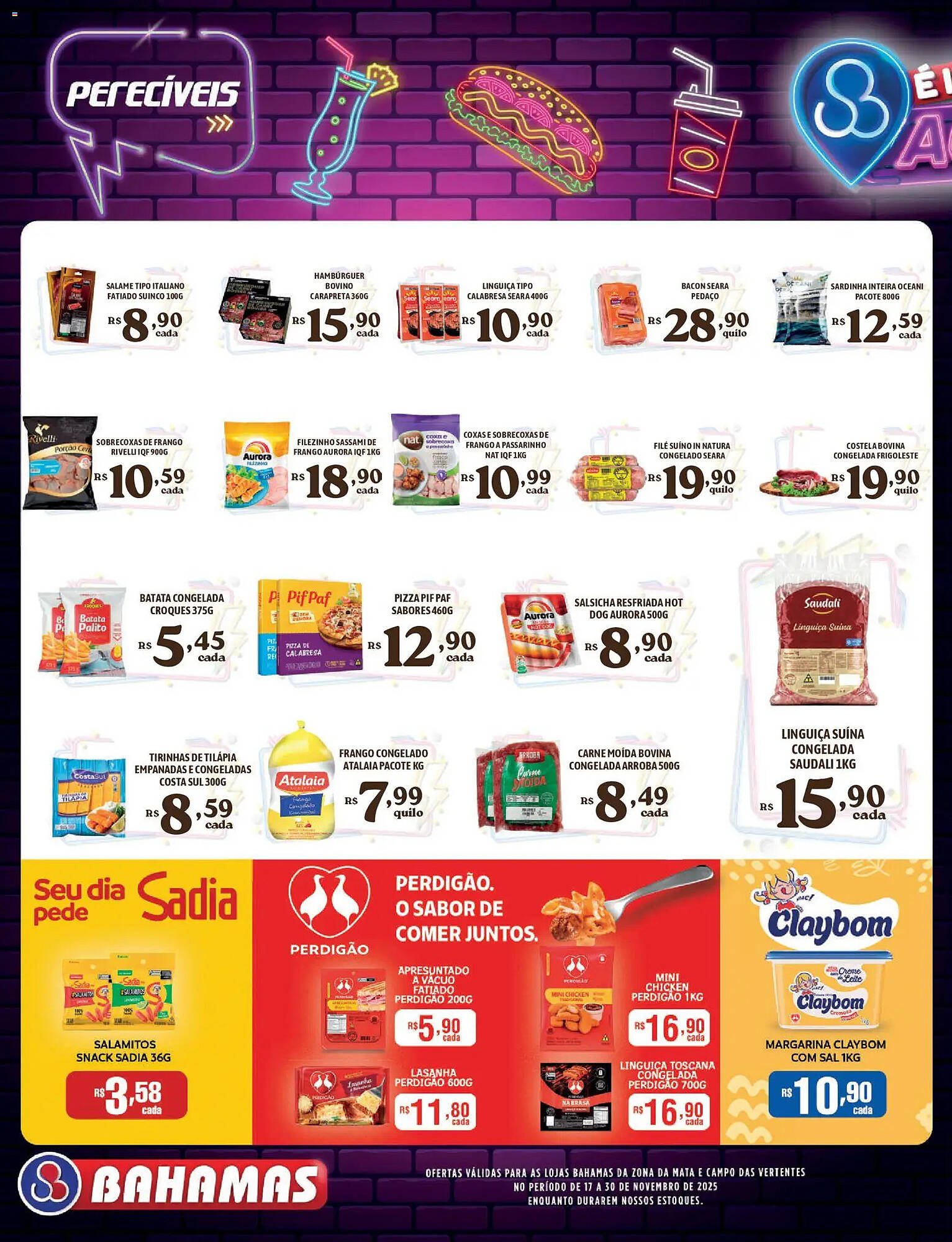Catálogo Bahamas Supermercados (2025-11-17 - 2025-11-30)