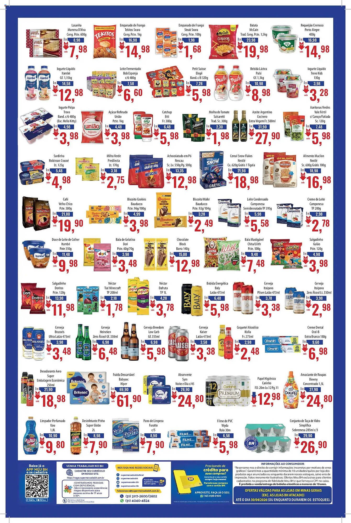 Folheto Supermercados BH (2026-04-17 - 2026-05-01)