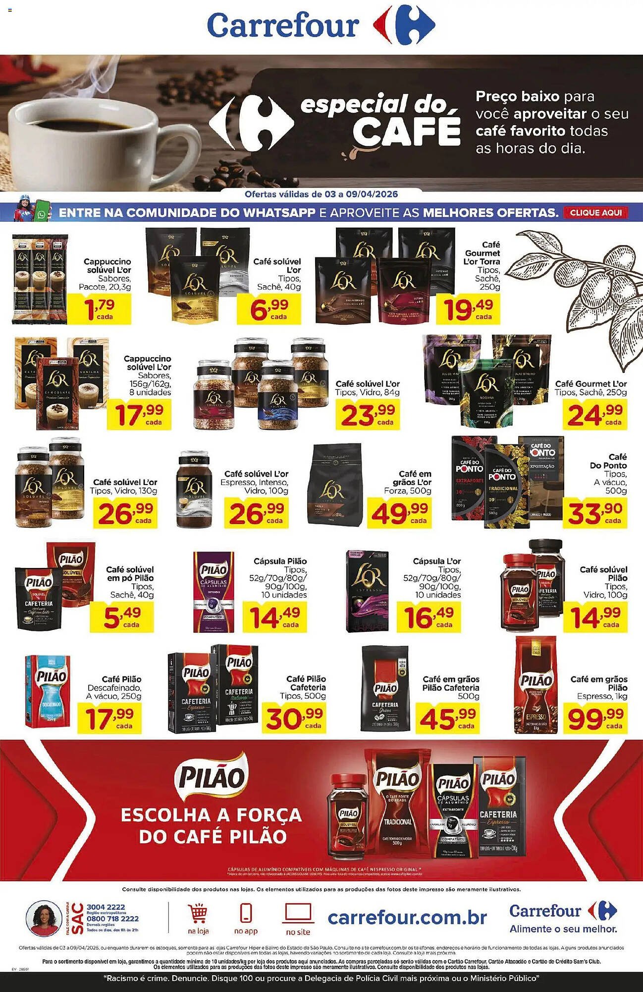 Folheto Carrefour (2026-04-03 - 2026-04-10)