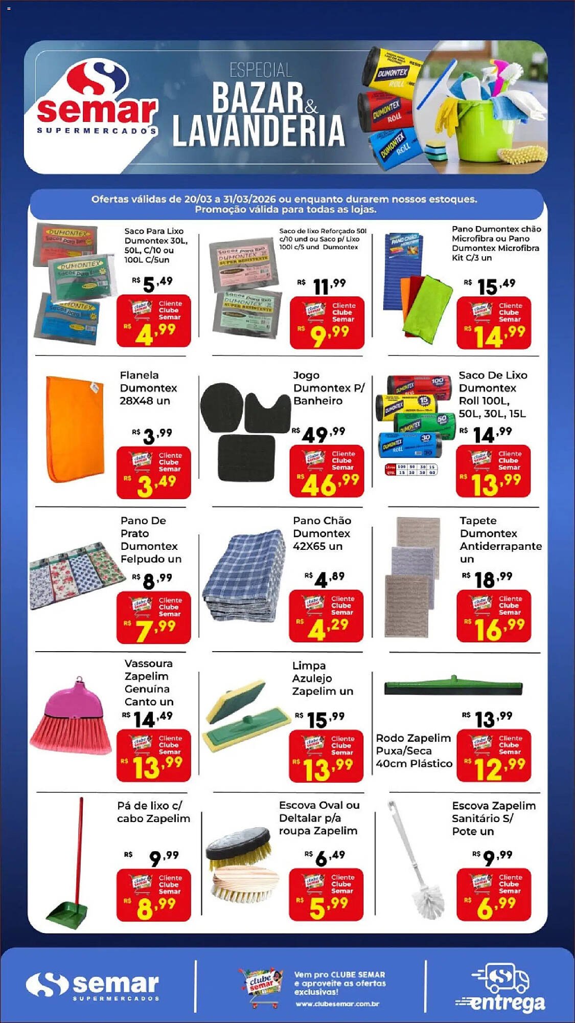 Folheto Semar Supermercado (2026-03-20 - 2026-04-01)