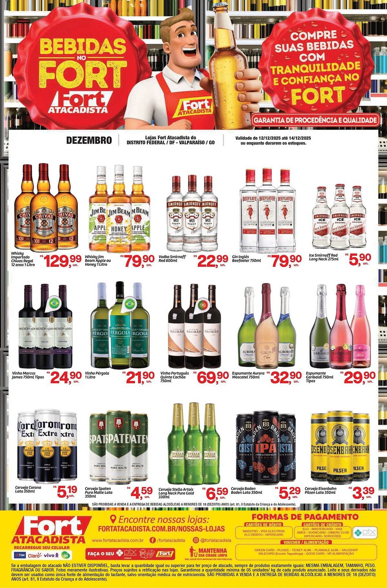Tabloide Fort Atacadista (2025-12-12 - 2025-12-14)