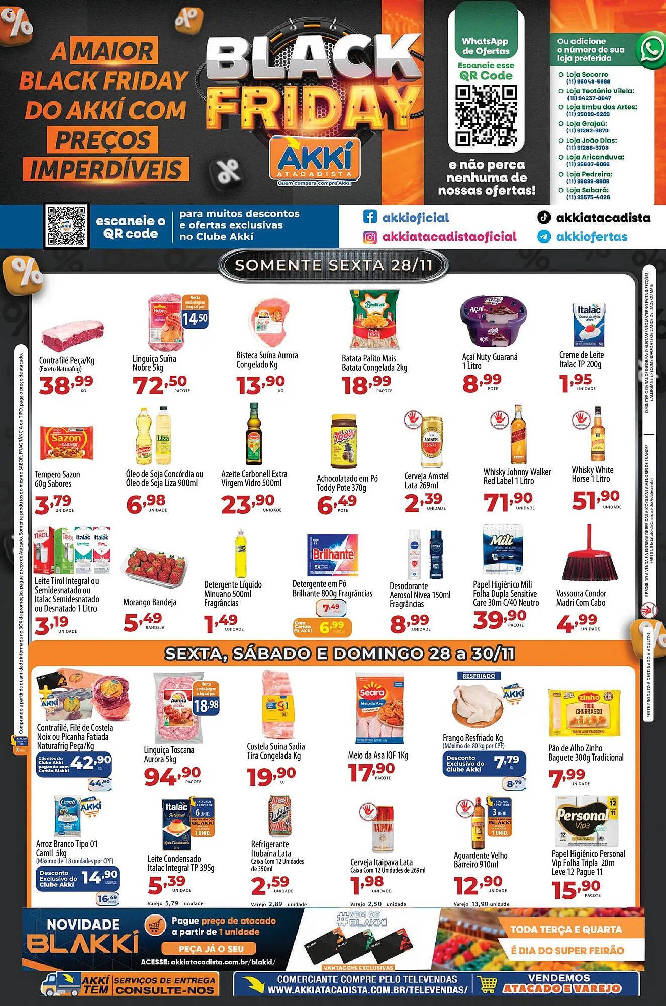 Folheto Akki Atacadista (2025-11-28 - 2025-11-30)