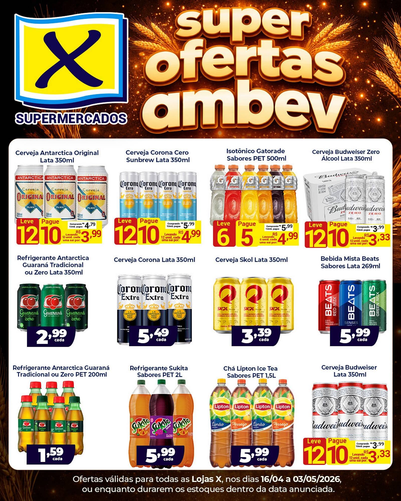 Folheto X Supermercados (2026-04-16 - 2026-05-03)